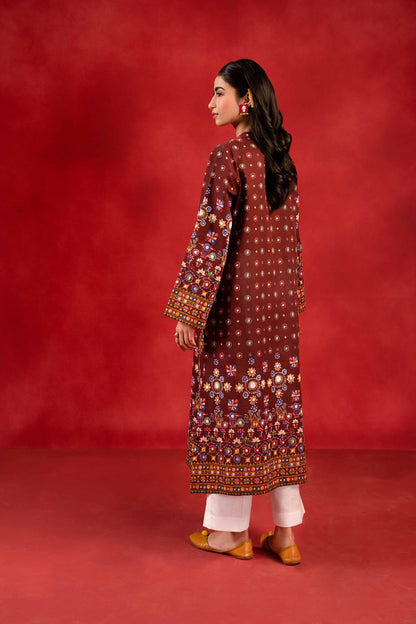 Nishat Linen - 1 Piece - Digital Printed Loose Fabric - 42304103