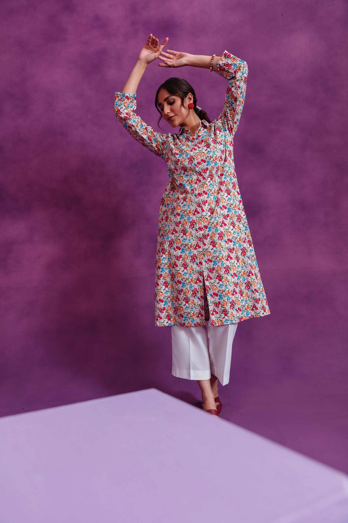 Nishat Linen - 1 Piece - Printed Loose Fabric - 42304107