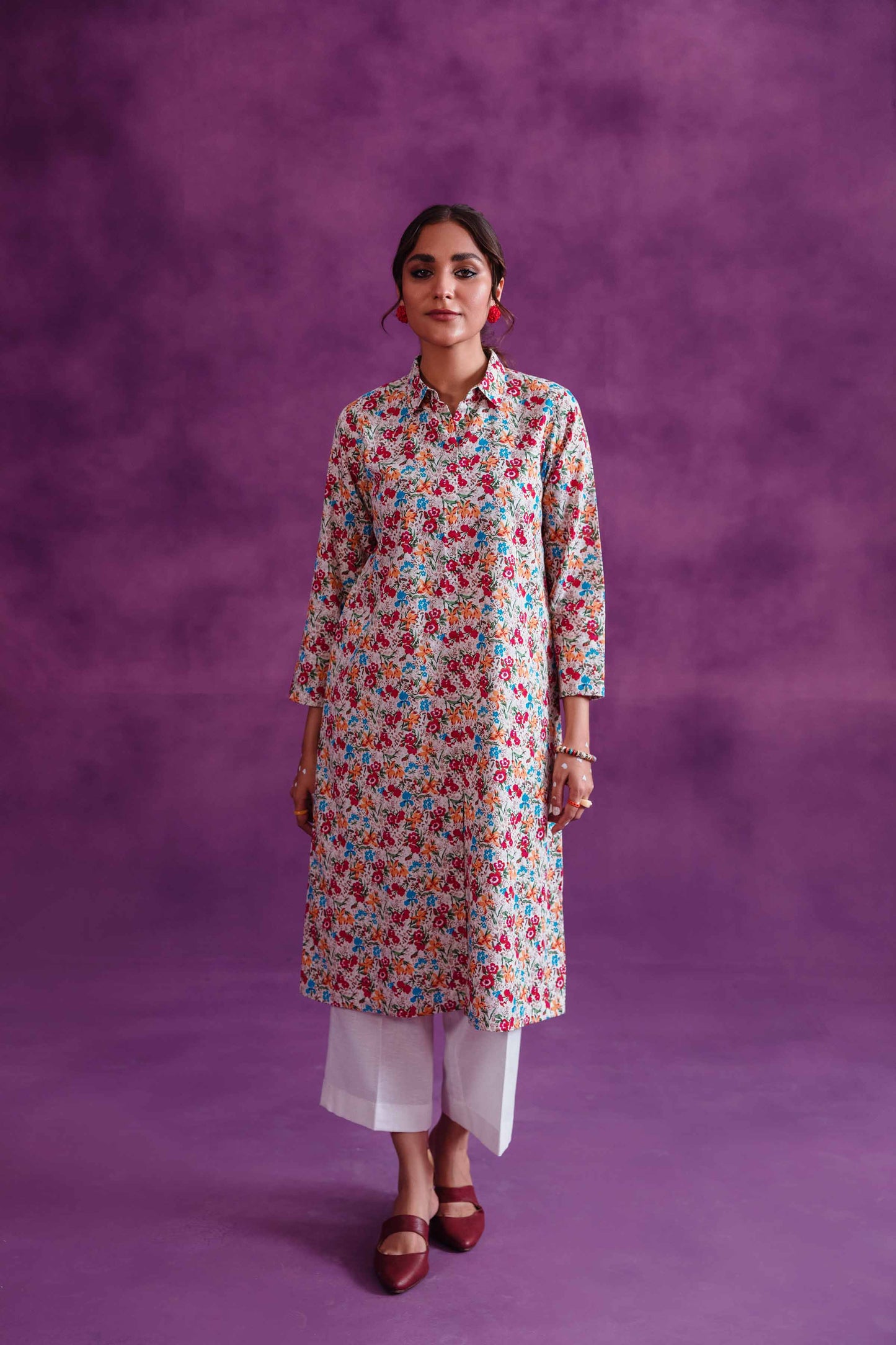 Nishat Linen - 1 Piece - Printed Loose Fabric - 42304107
