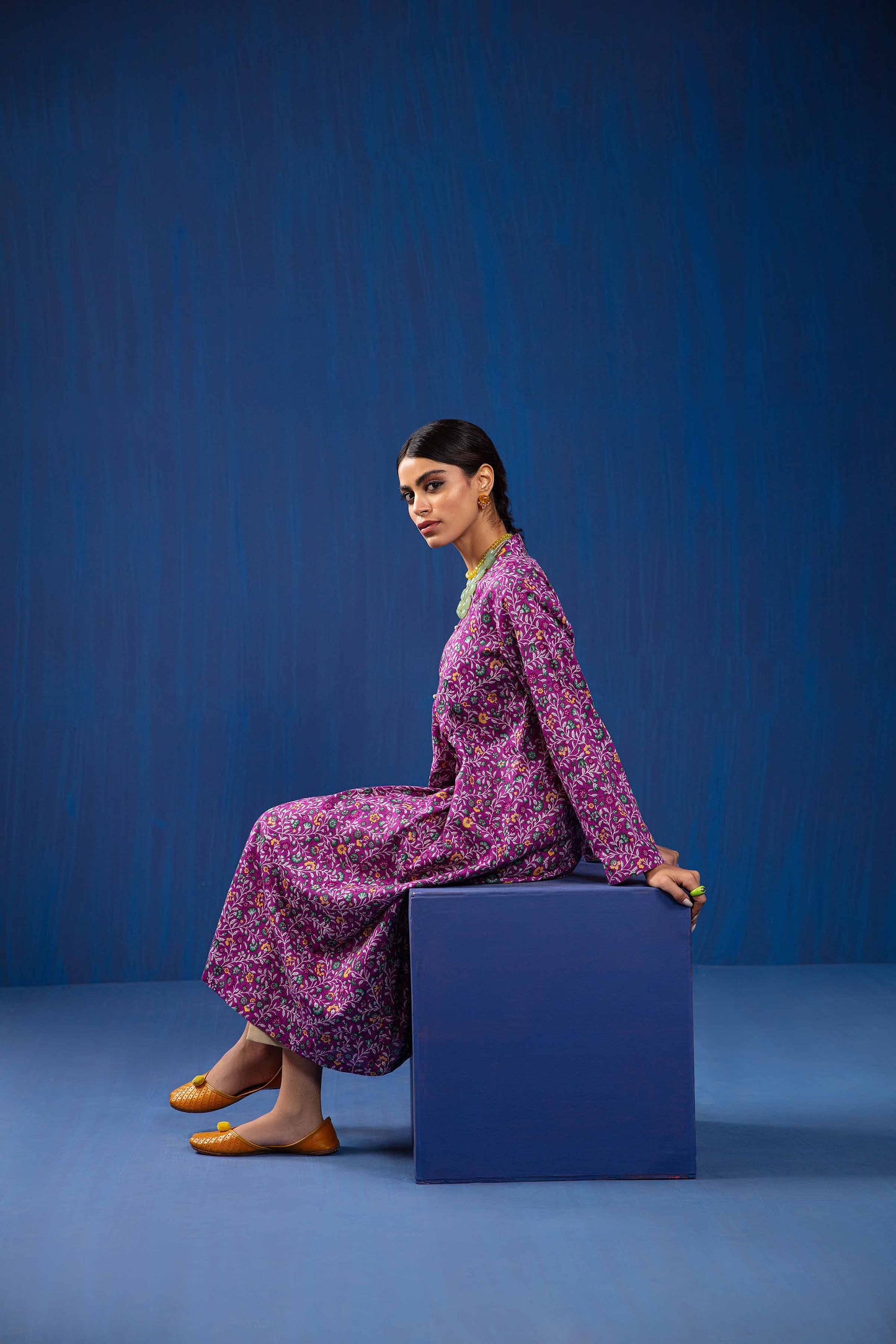 Nishat Linen - 1 Piece - Printed Loose Fabric - 42304108