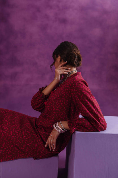 Nishat Linen - 1 Piece - Printed Loose Fabric - 42304109