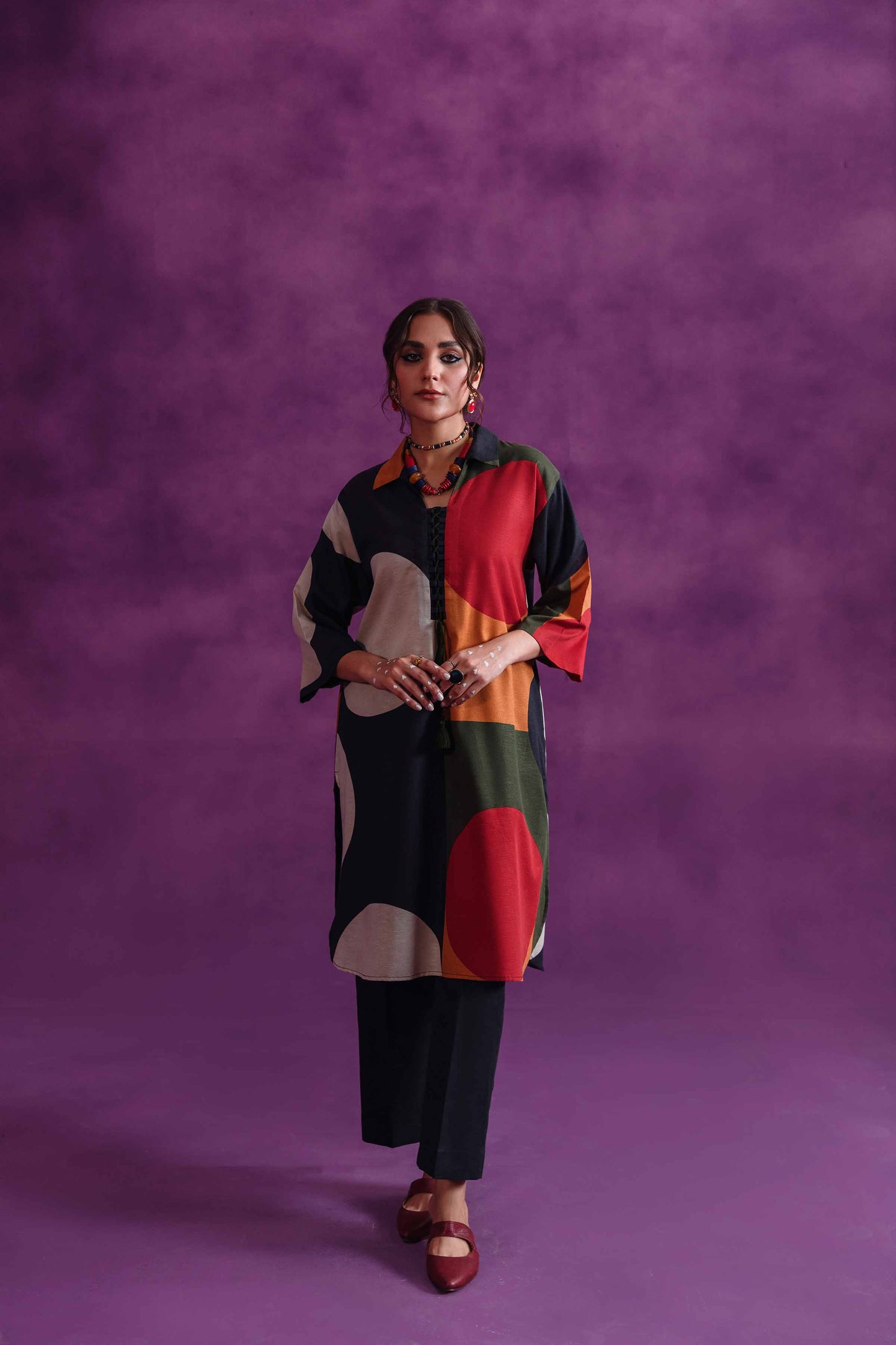 Nishat Linen - 1 Piece - Printed Loose Fabric - 42304110