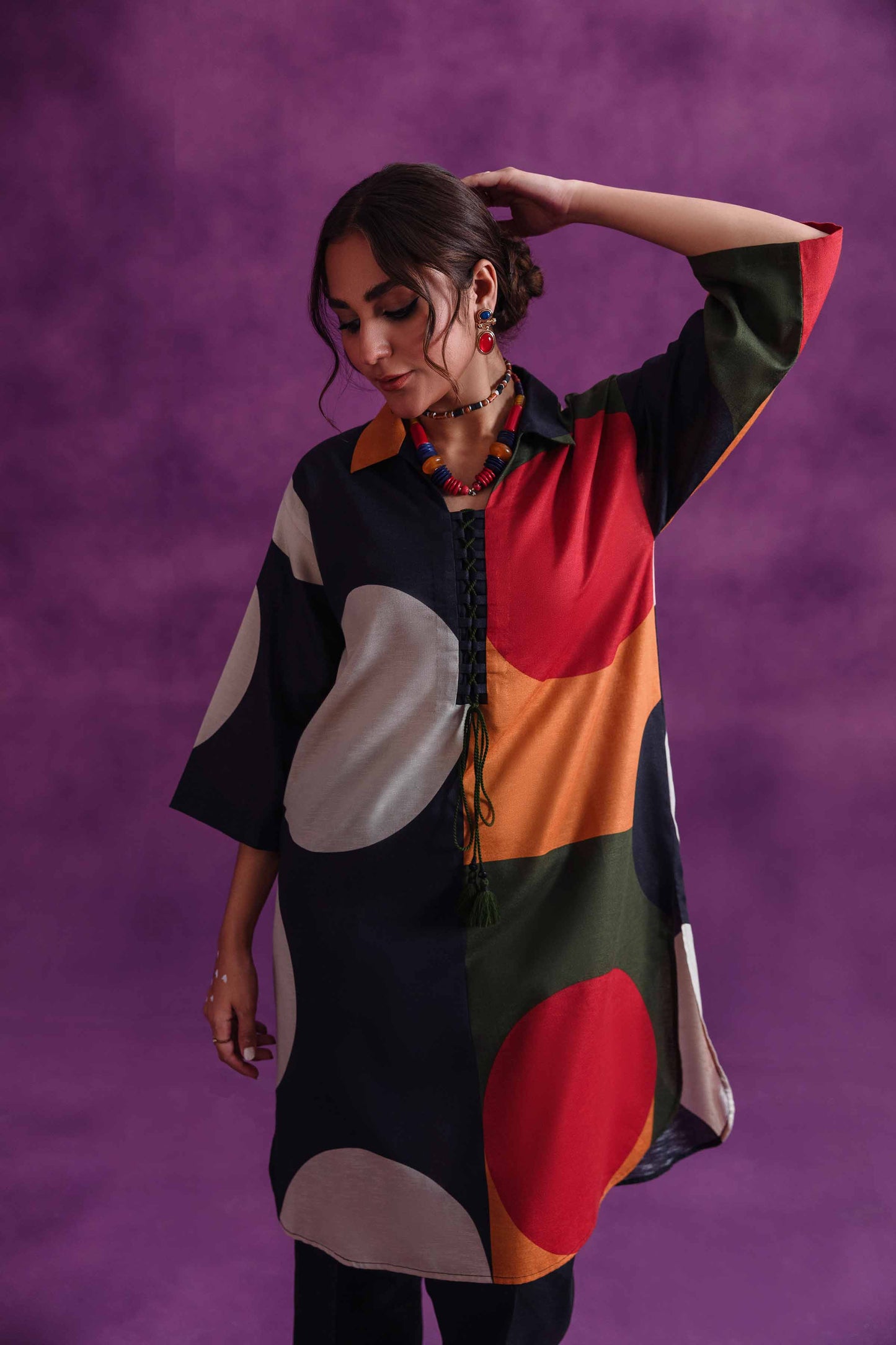 Nishat Linen - 1 Piece - Printed Loose Fabric - 42304110