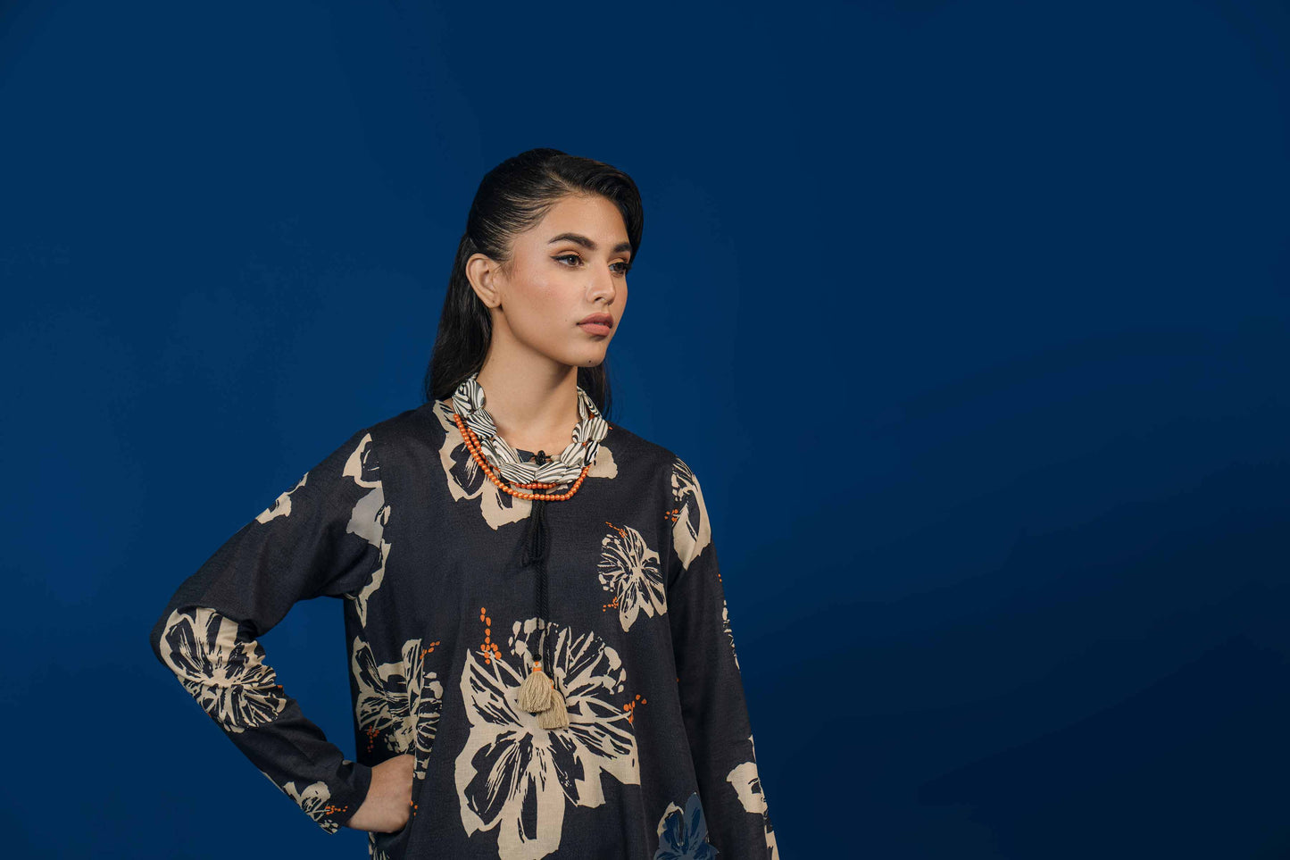 Nishat Linen - 1 Piece - Printed Loose Fabric - 42304111