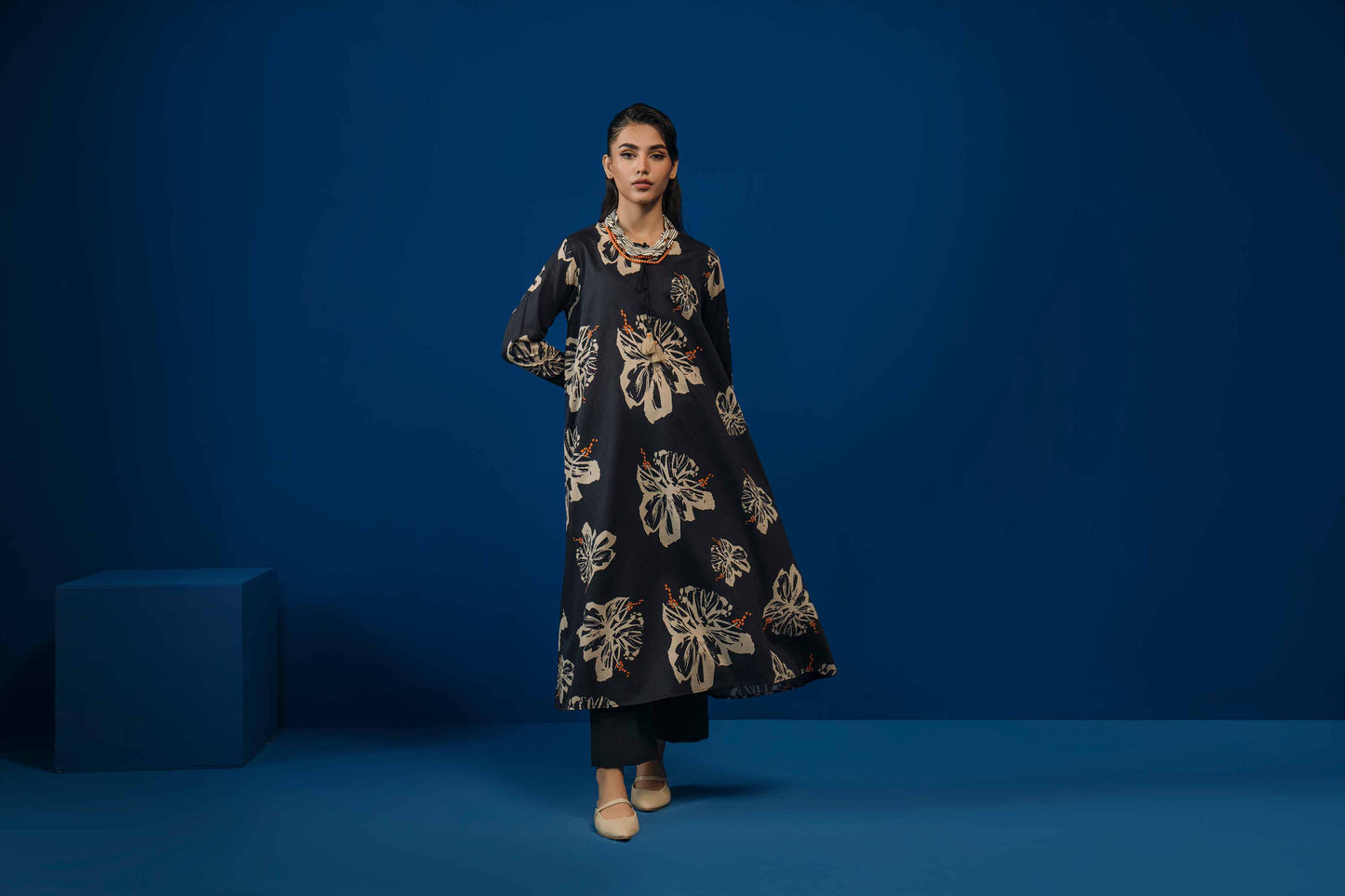 Nishat Linen - 1 Piece - Printed Loose Fabric - 42304111