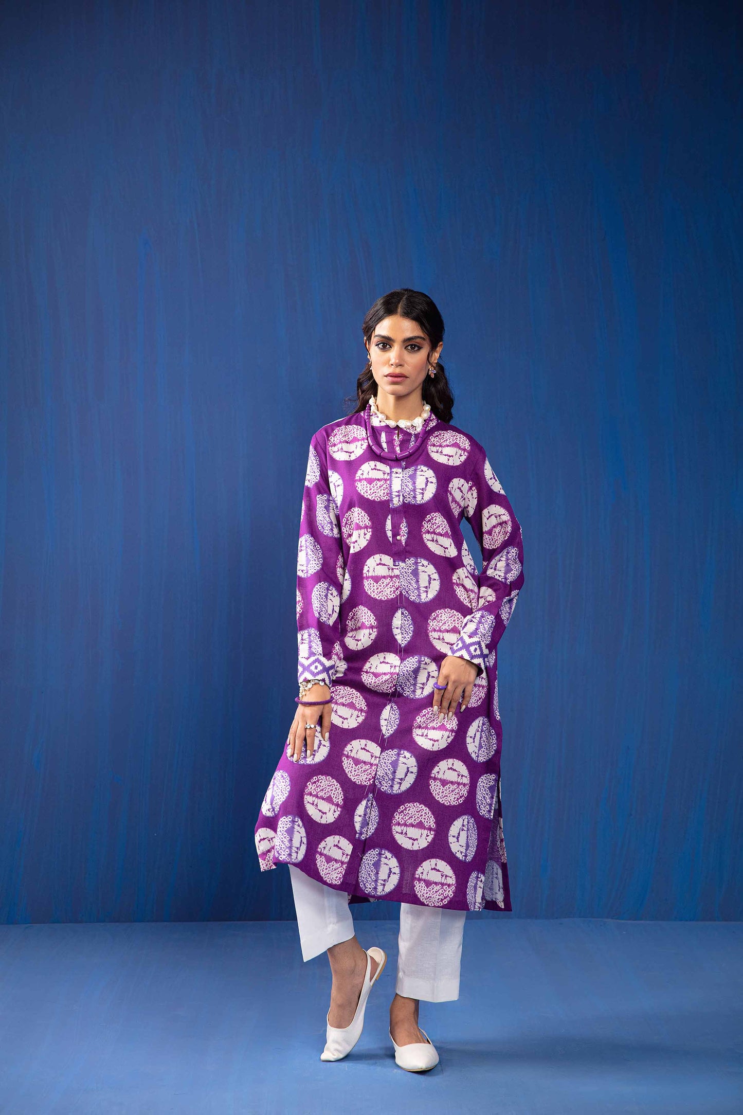 Nishat Linen - 1 Piece - Printed Loose Fabric - 42304112