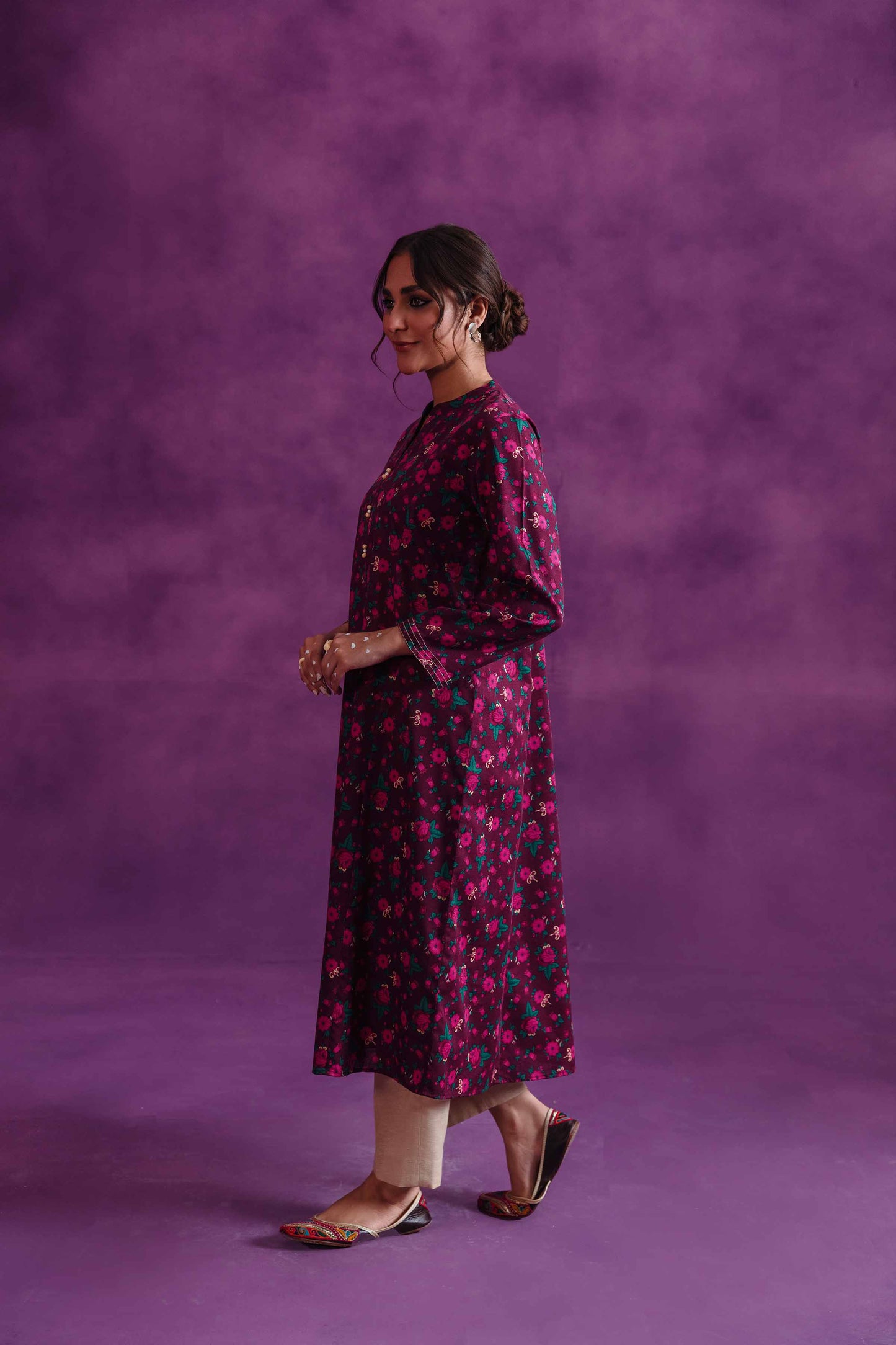 Nishat Linen - 1 Piece - Printed Loose Fabric - 42304113