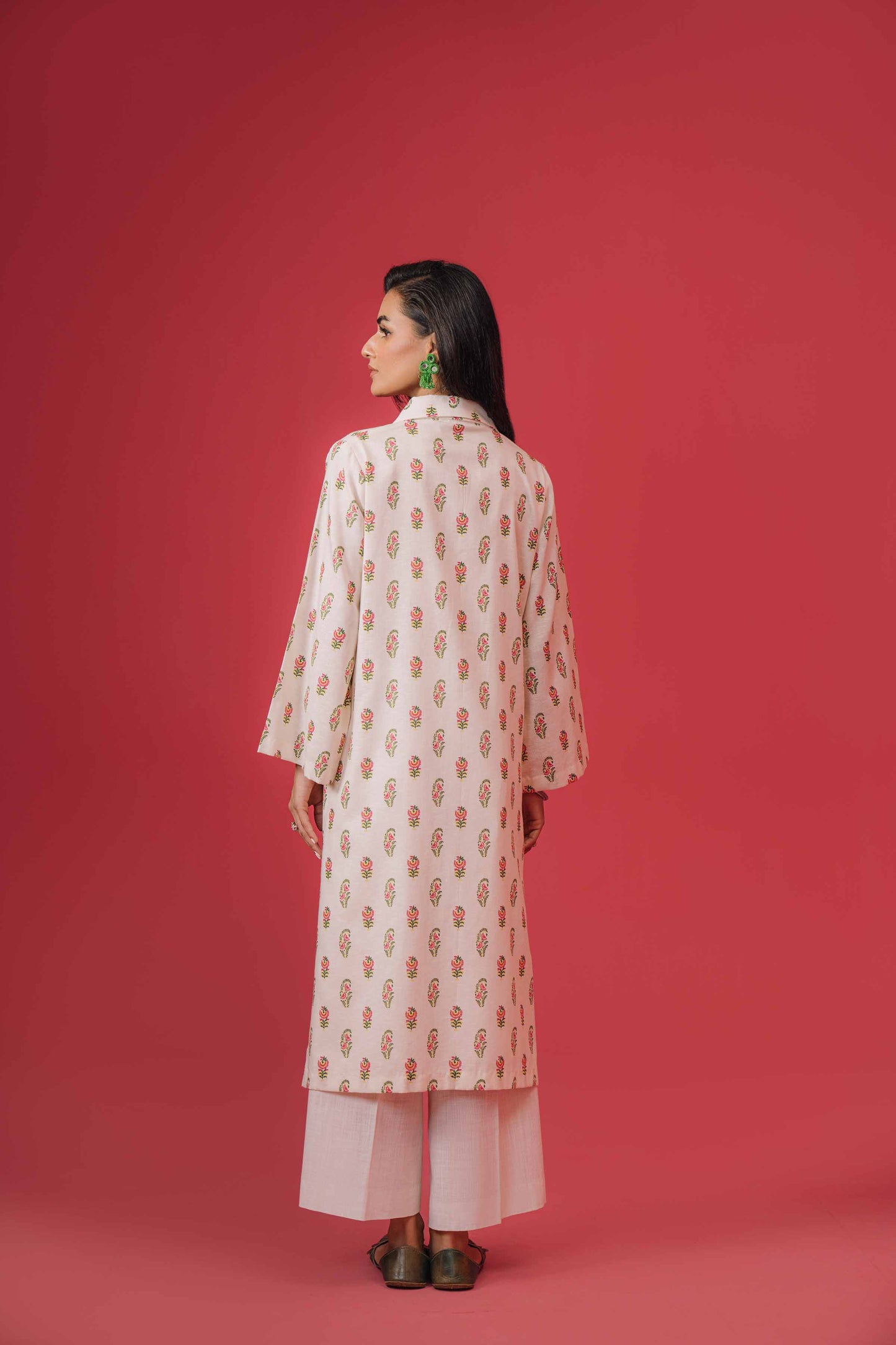 Nishat Linen - 1 Piece - Printed Loose Fabric - 42304114