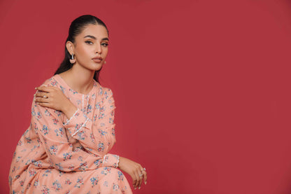 Nishat Linen - 1 Piece - Printed Loose Fabric - 42304115