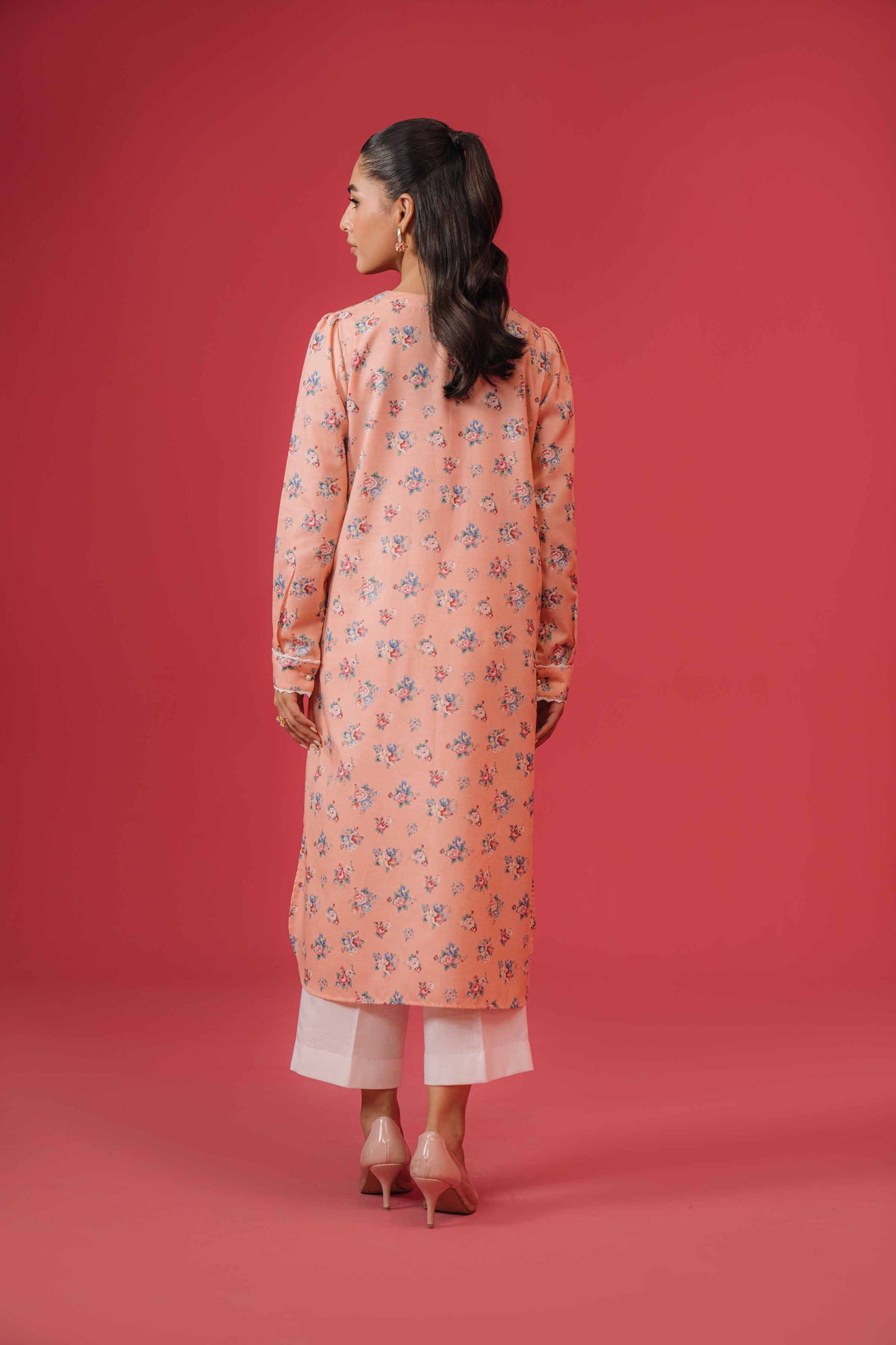 Nishat Linen - 1 Piece - Printed Loose Fabric - 42304115
