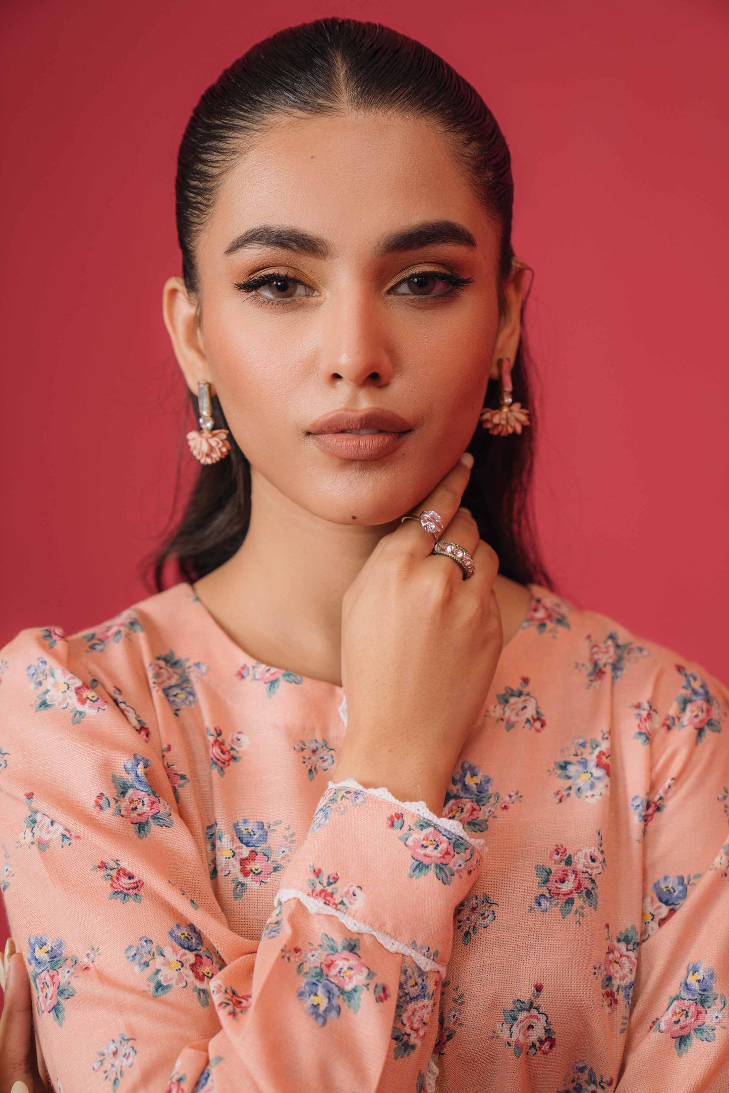 Nishat Linen - 1 Piece - Printed Loose Fabric - 42304115