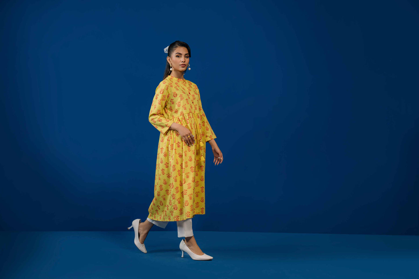 Nishat Linen - 1 Piece - Printed Loose Fabric - 42304116