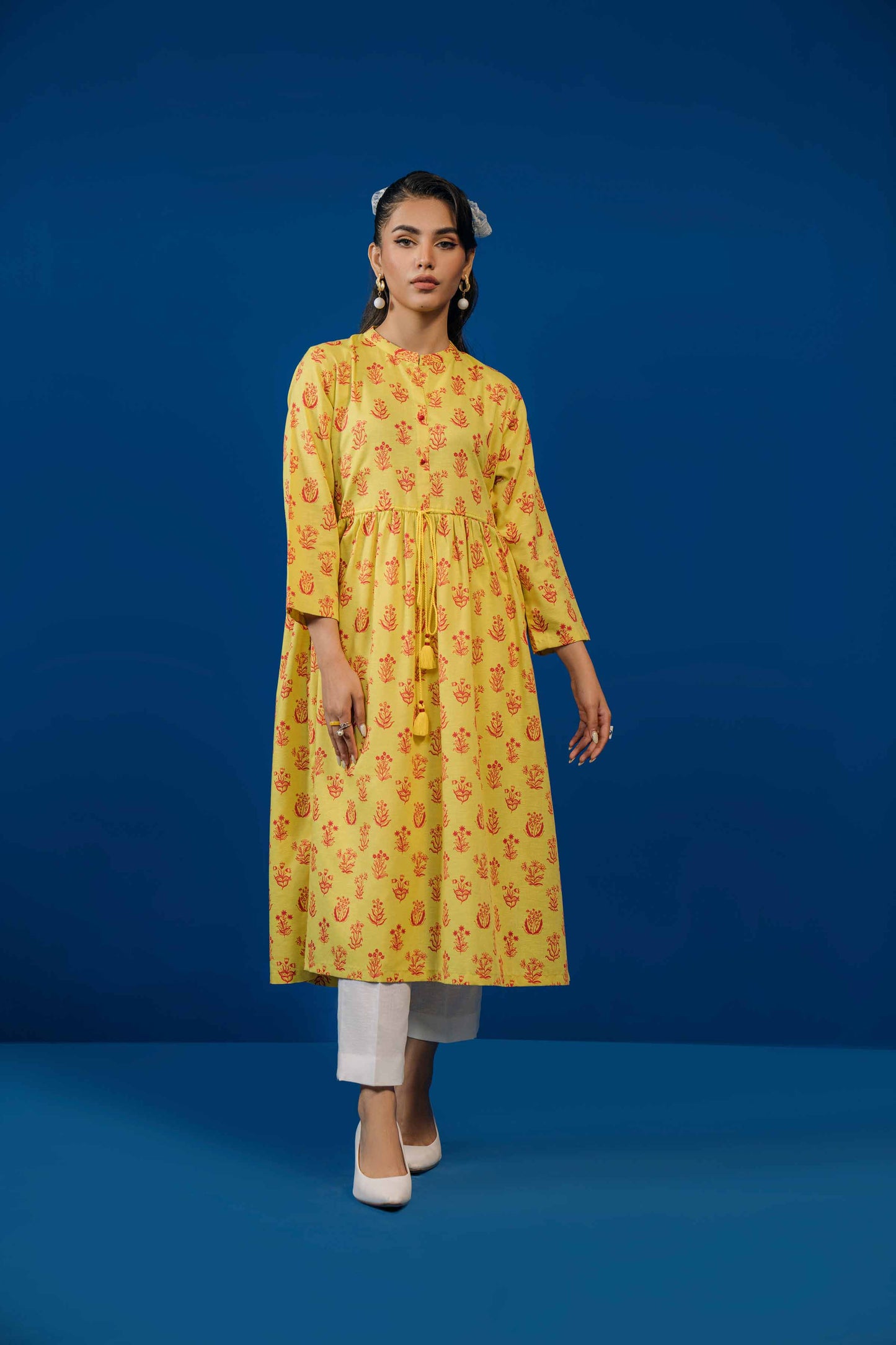 Nishat Linen - 1 Piece - Printed Loose Fabric - 42304116