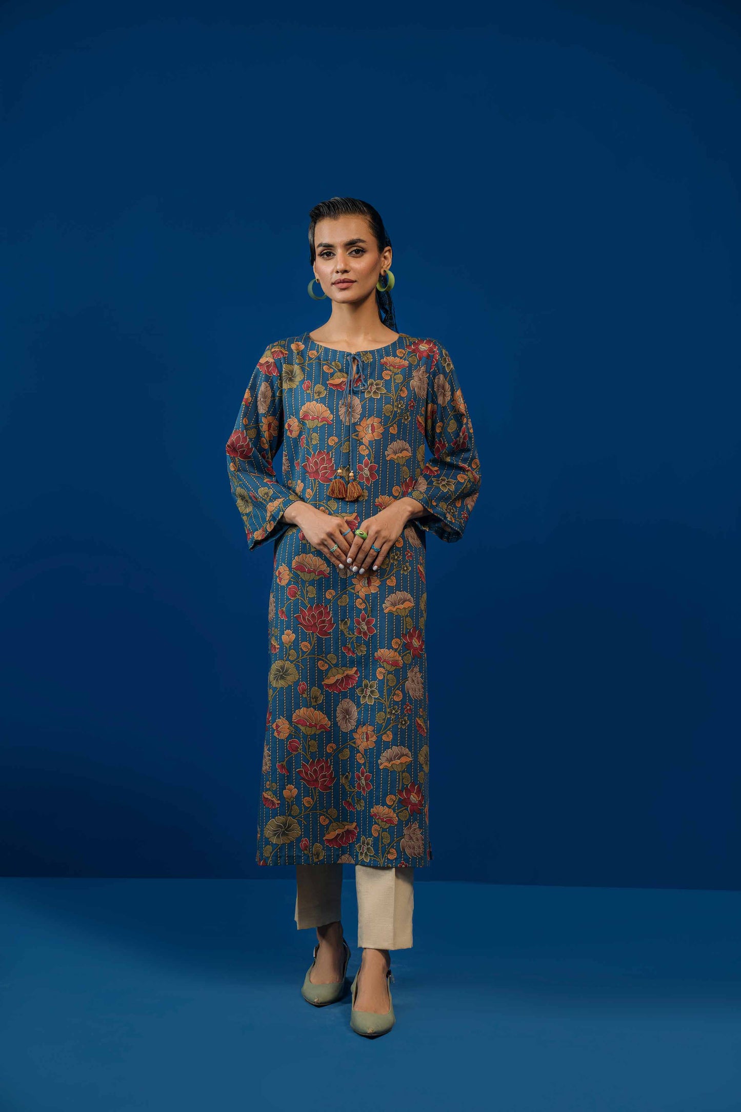 Nishat Linen - 1 Piece - Printed Loose Fabric - 42304117