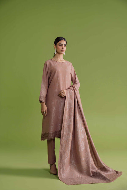 Nishat Linen - 3 Piece - Jacquard Suit - 42304119