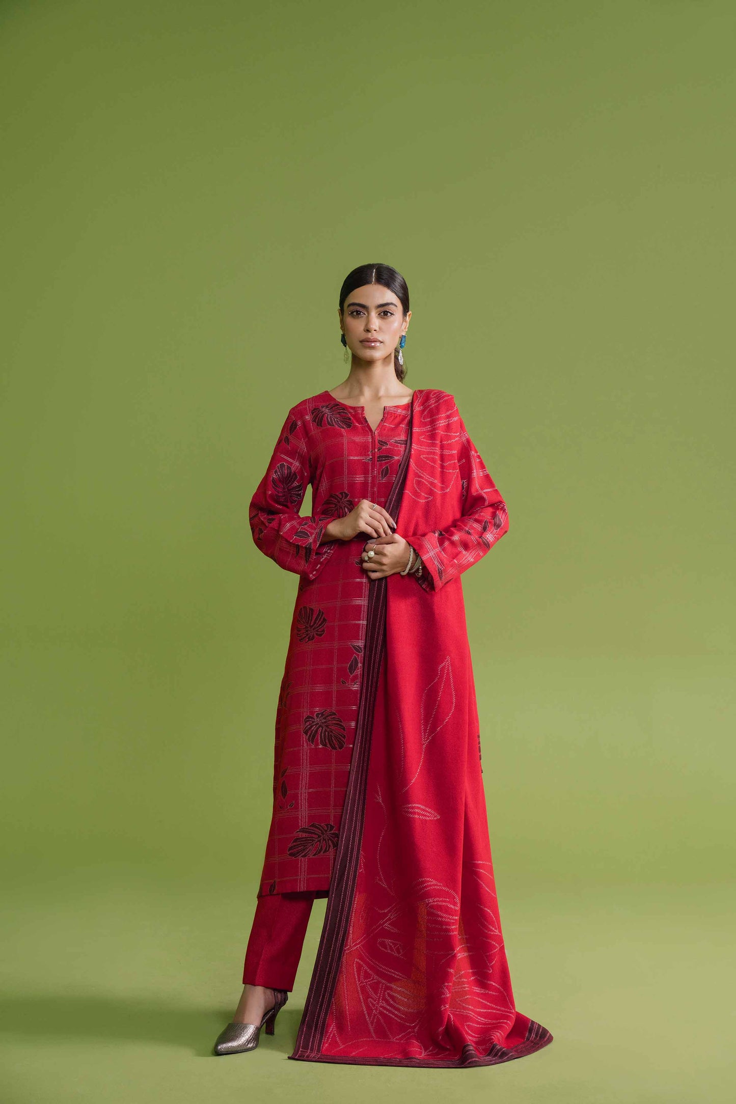 Nishat Linen - 3 Piece - Jacquard Suit - 42304121