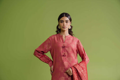 Nishat Linen - 3 Piece - Jacquard Suit - 42304122