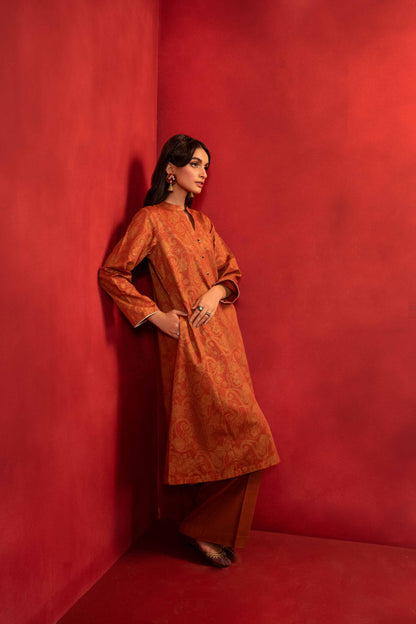 Nishat Linen - 1 Piece - Paste Printed Loose Fabric - 42304133