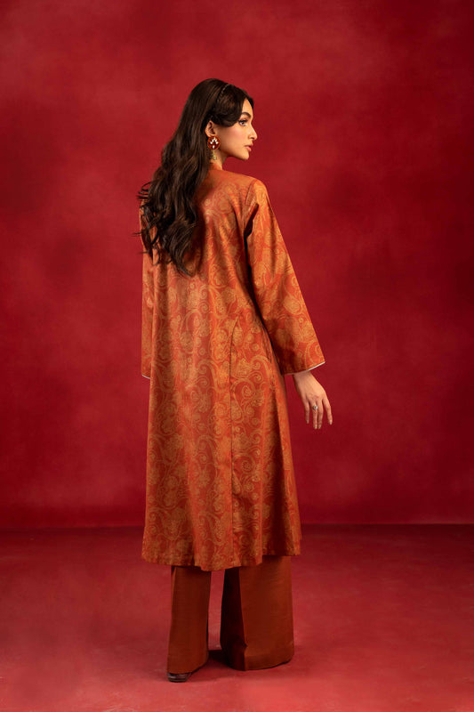 Nishat Linen - 1 Piece - Paste Printed Loose Fabric - 42304133