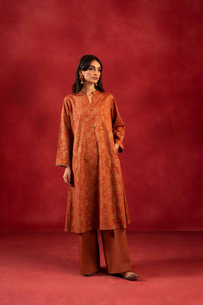 Nishat Linen - 1 Piece - Paste Printed Loose Fabric - 42304133