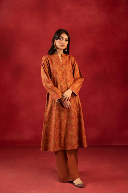 Nishat Linen - 1 Piece - Paste Printed Loose Fabric - 42304133