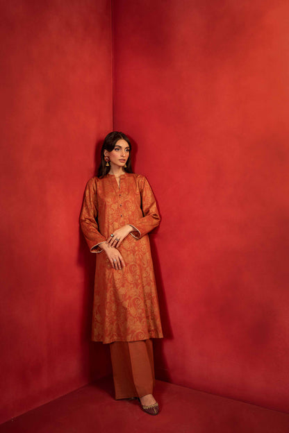 Nishat Linen - 1 Piece - Paste Printed Loose Fabric - 42304133
