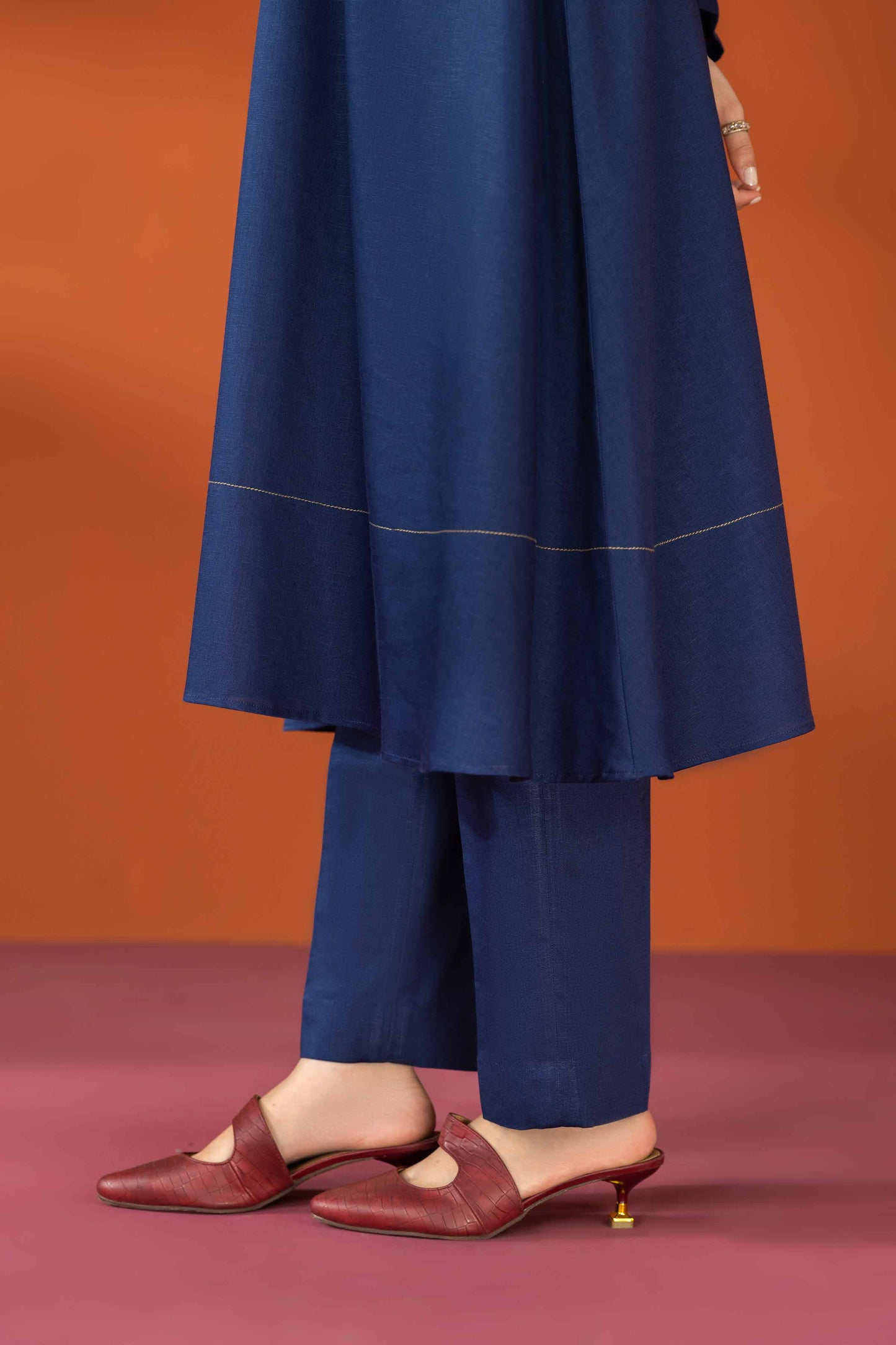 Nishat Linen - 1 Piece - Dyed Loose Fabric - 42304148