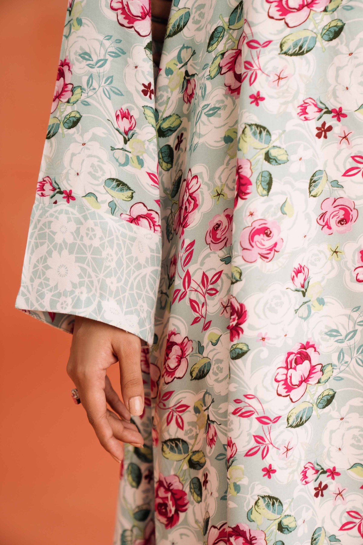 Nishat Linen - 1 Piece - Printed Loose Fabric - 42304152