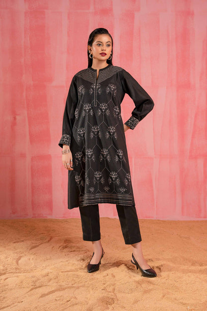 Nishat Linen - 2 Piece - Dyed Embroidered Suit - 42306474