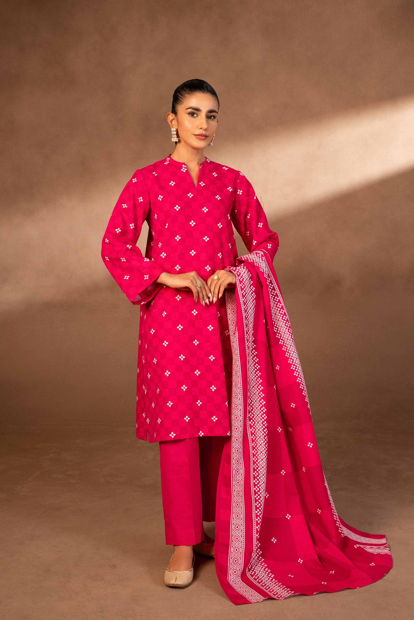 Nishat Linen - 3 Piece - Printed Suit - 42306475