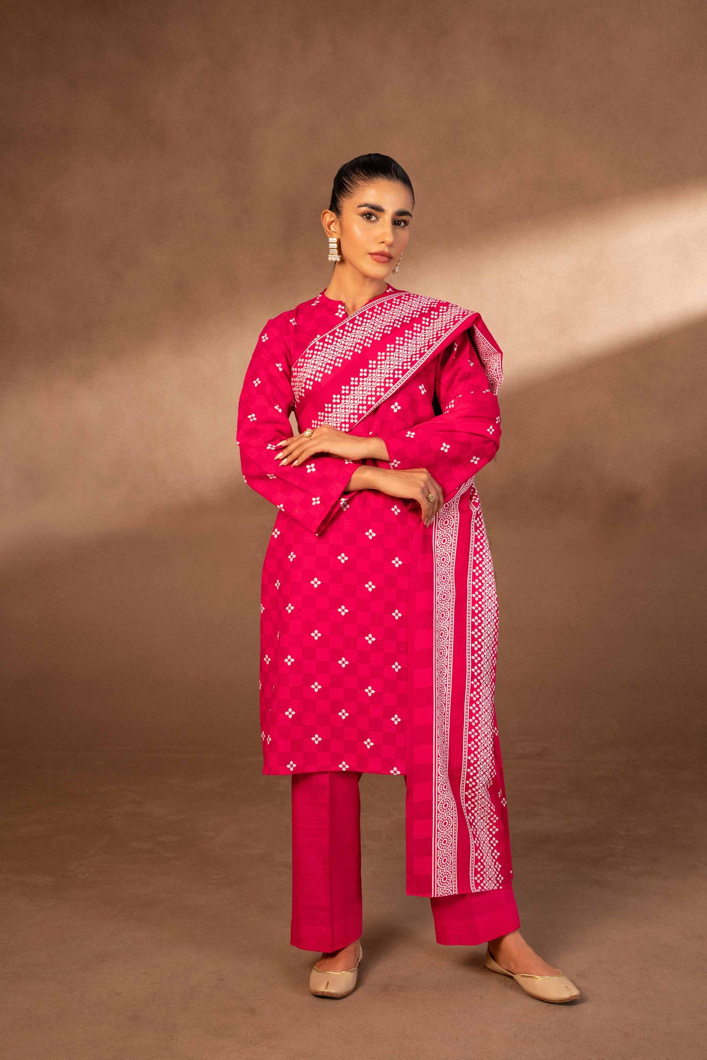 Nishat Linen - 3 Piece - Printed Suit - 42306475