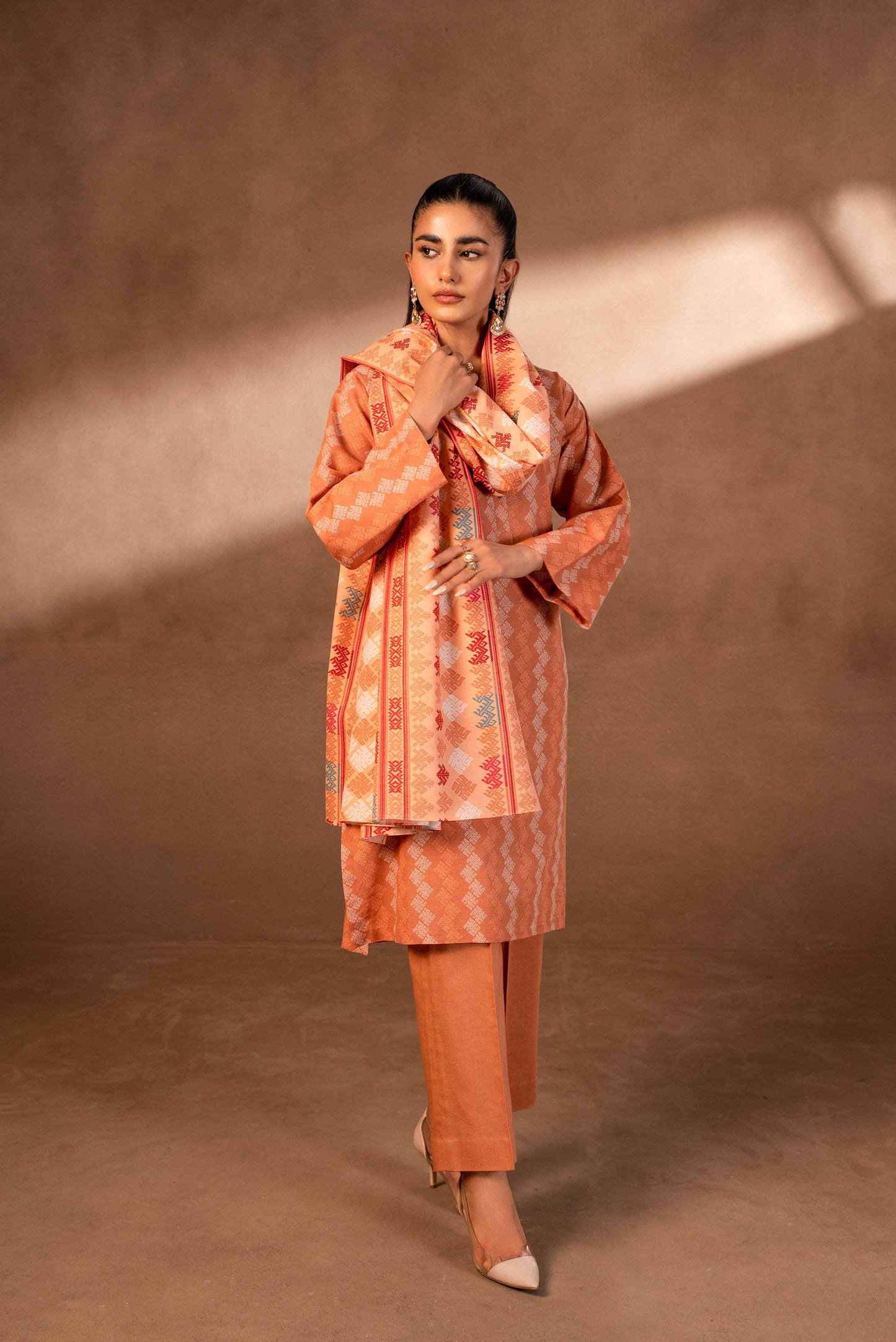 Nishat Linen - 3 Piece - Printed Suit - 42306476