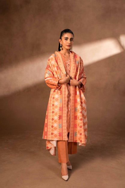 Nishat Linen - 3 Piece - Printed Suit - 42306476