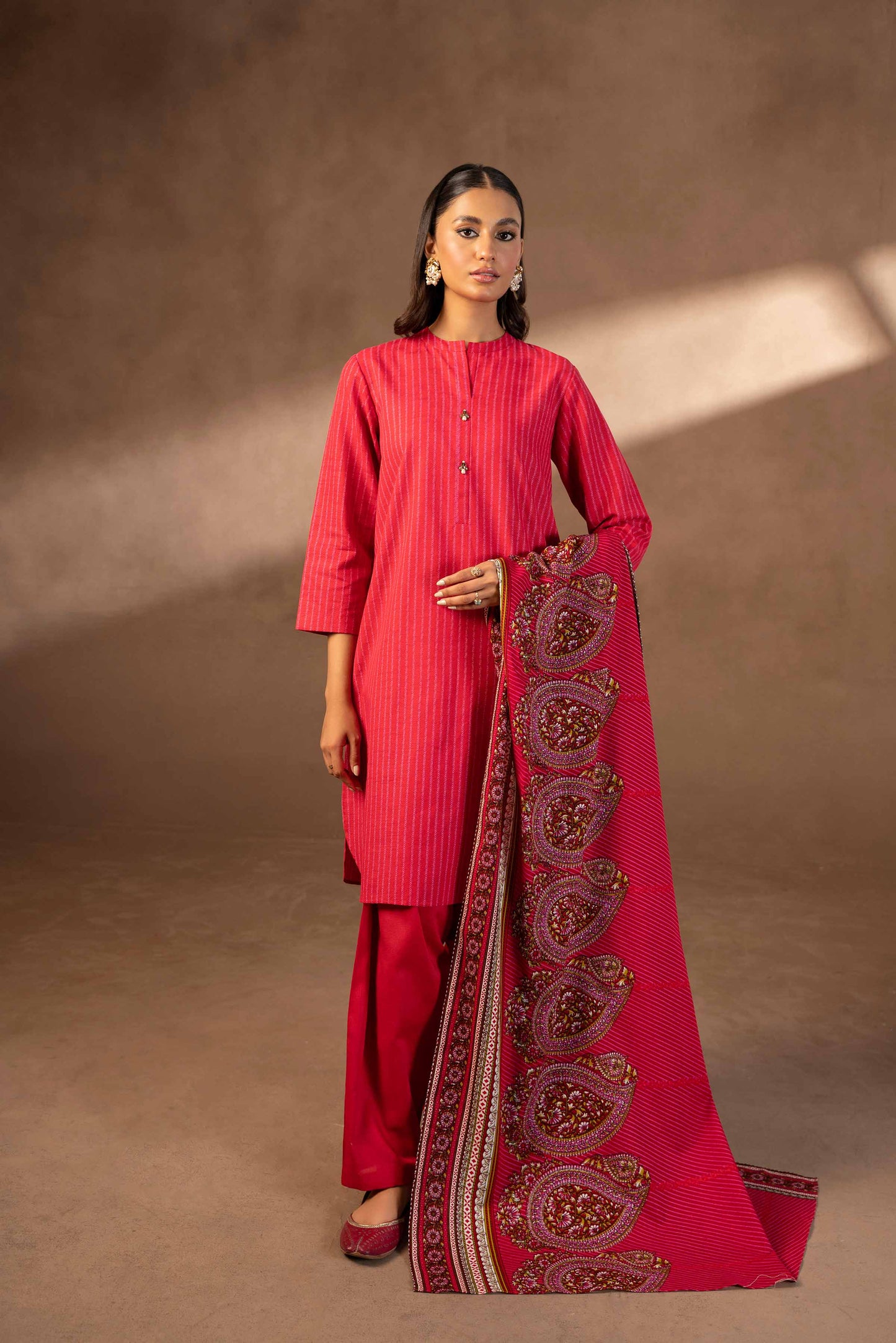 Nishat Linen - 3 Piece - Printed Suit - 42306477