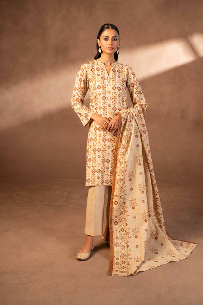 Nishat Linen - 3 Piece - Printed Suit - 42306480