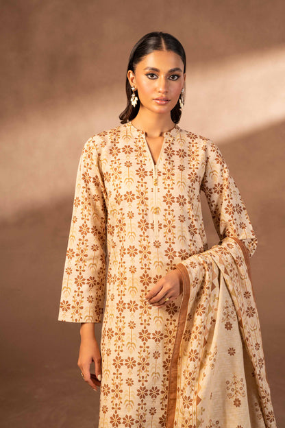 Nishat Linen - 3 Piece - Printed Suit - 42306480