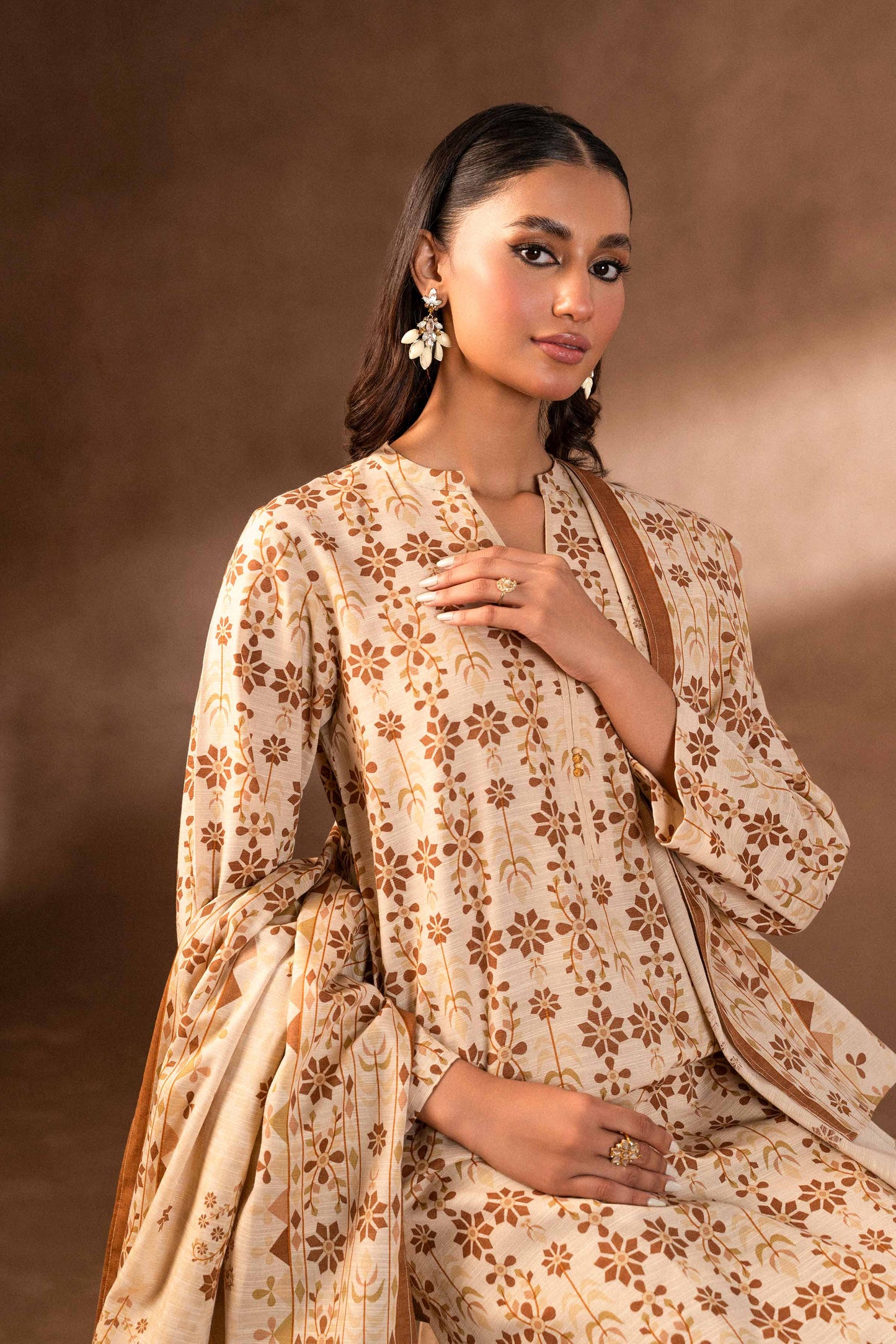 Nishat Linen - 3 Piece - Printed Suit - 42306480