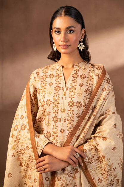 Nishat Linen - 3 Piece - Printed Suit - 42306480