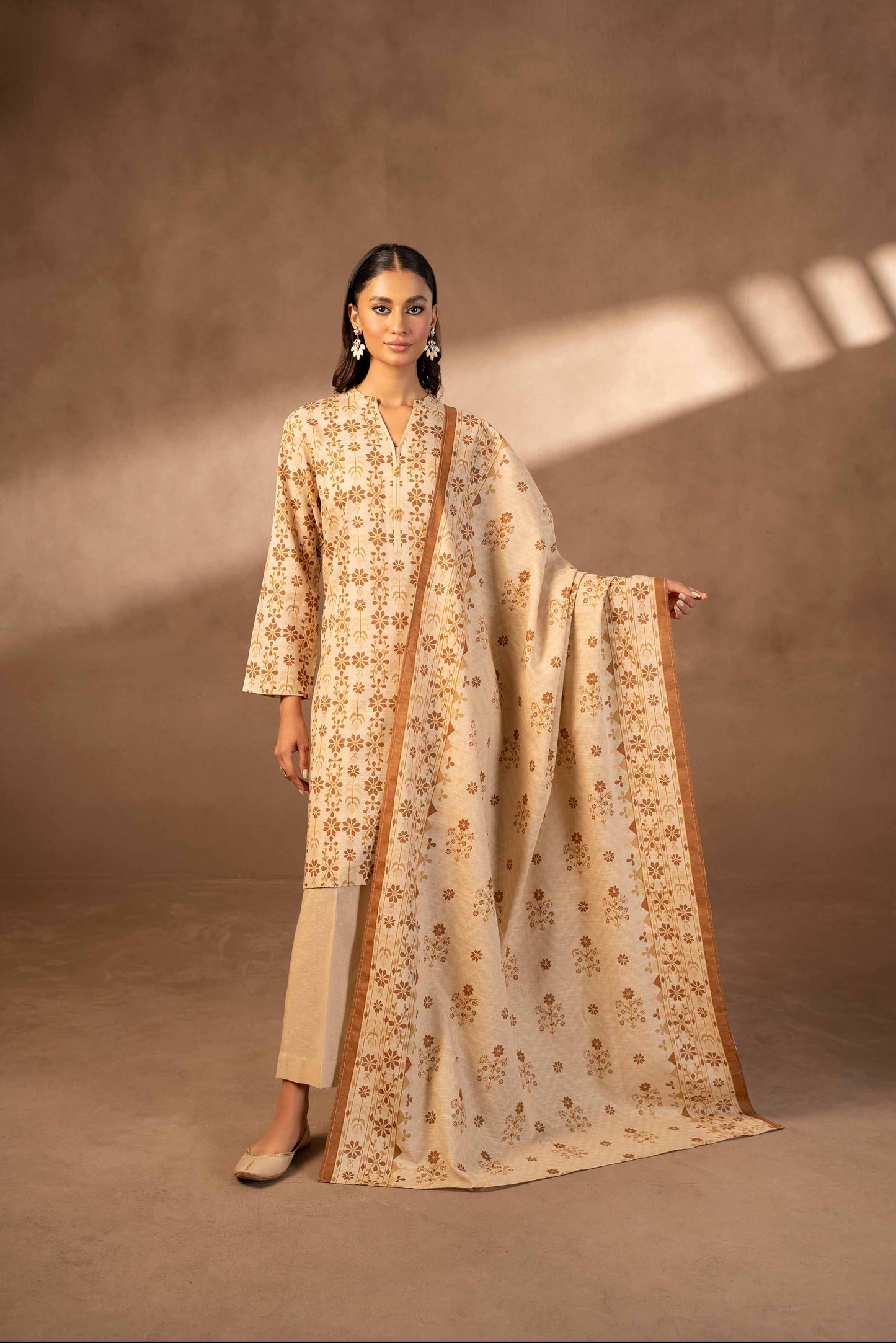 Nishat Linen - 3 Piece - Printed Suit - 42306480