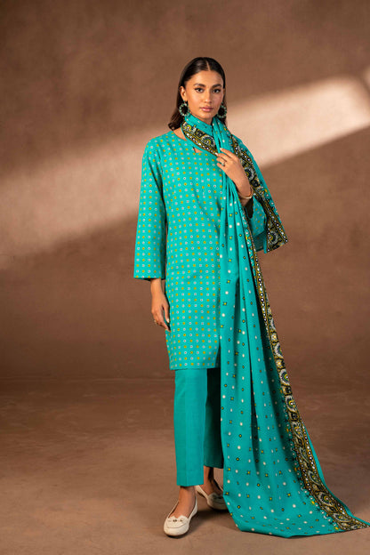 Nishat Linen - 3 Piece - Printed Suit - 42306481