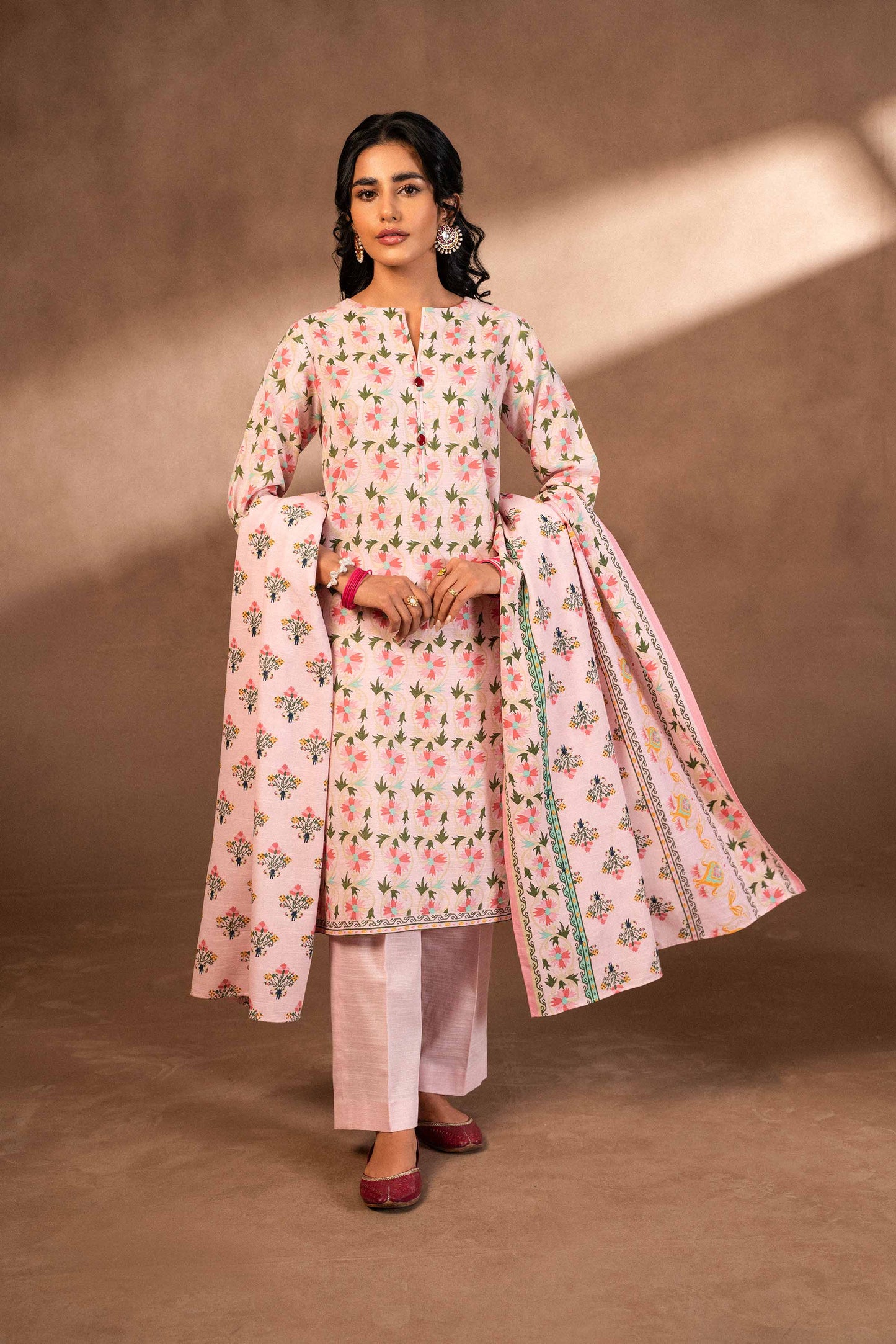 Nishat Linen - 3 Piece - Printed Suit - 42306482