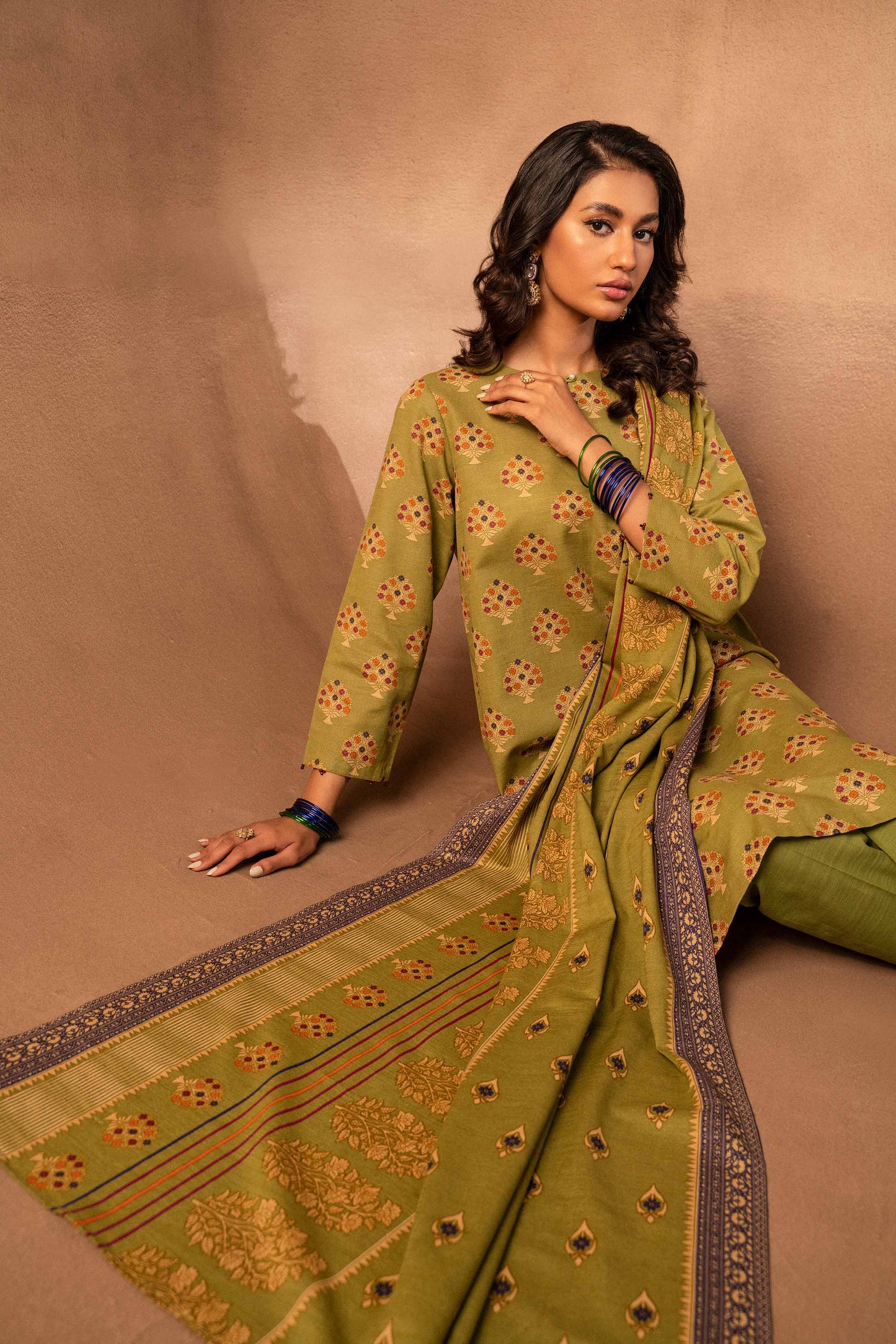 Nishat Linen - 3 Piece - Printed Suit - 42306483