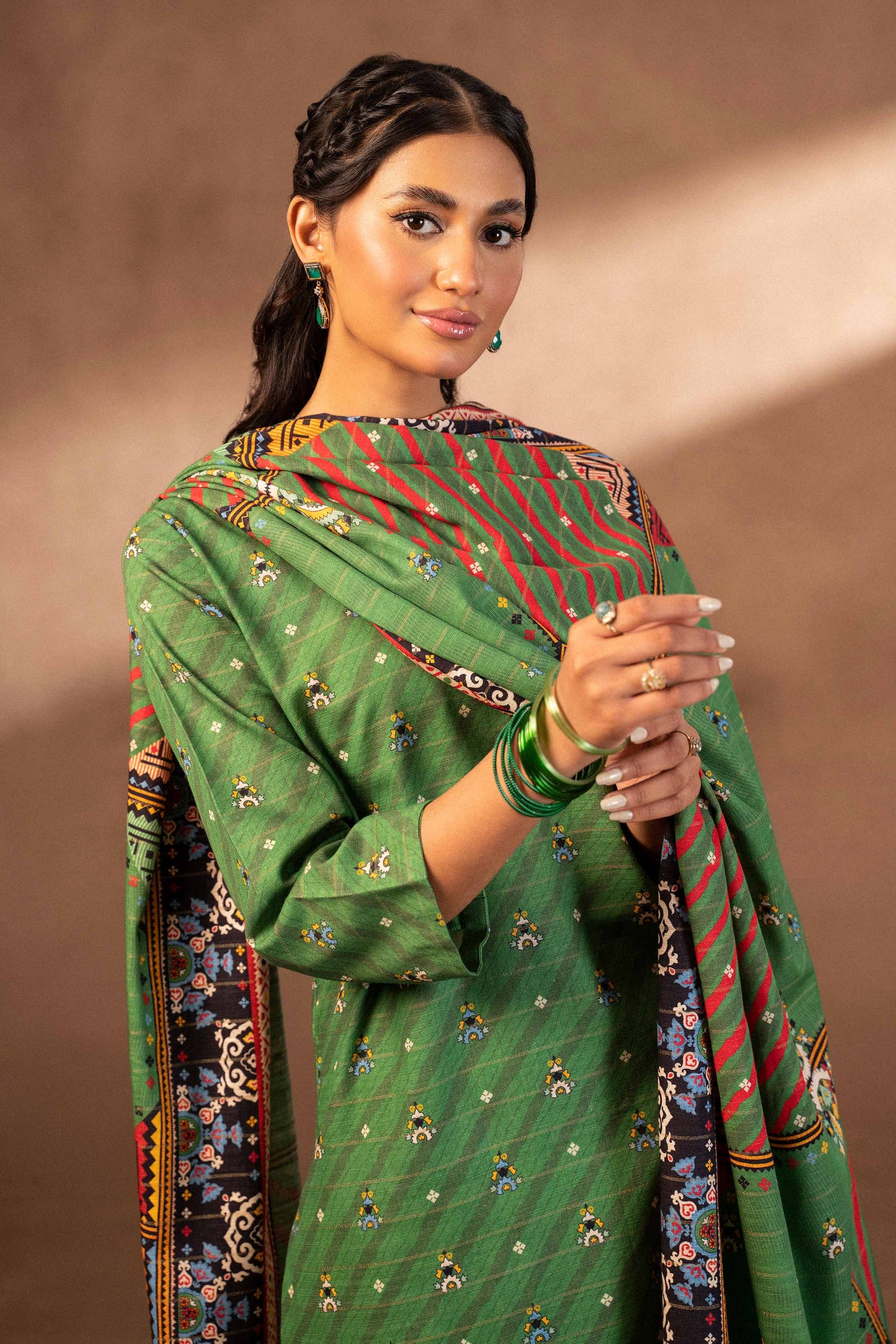 Nishat Linen - 3 Piece - Printed Suit - 42306484