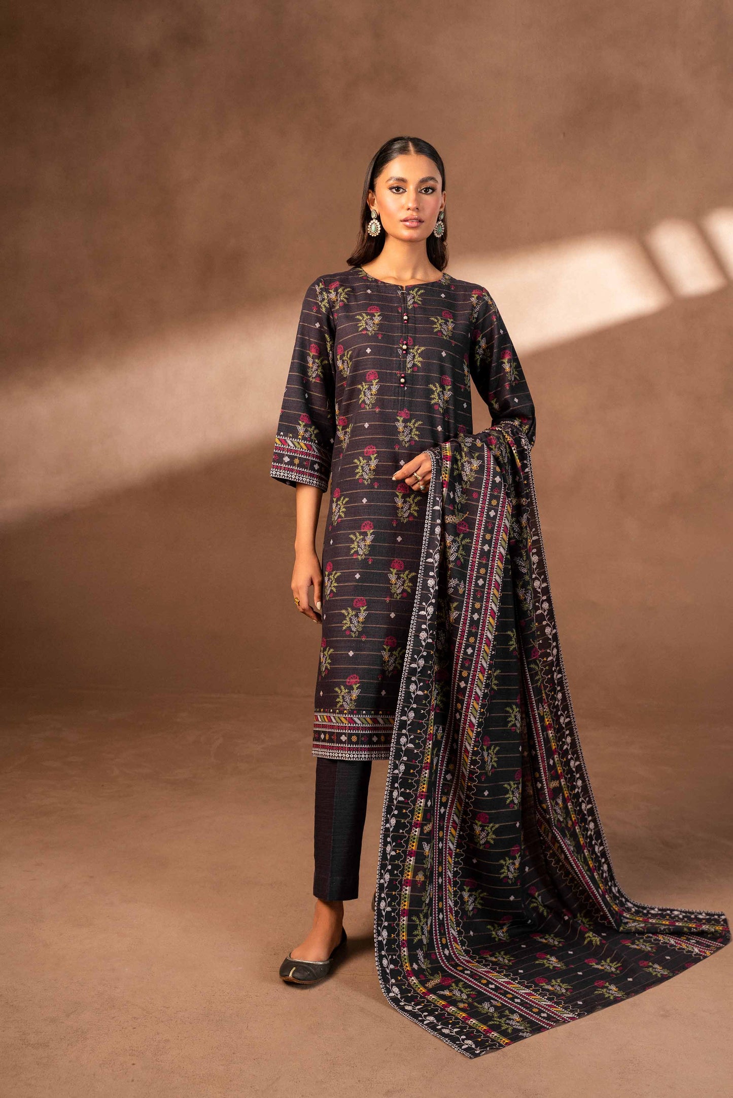 Nishat Linen - 3 Piece - Printed Suit - 42306485