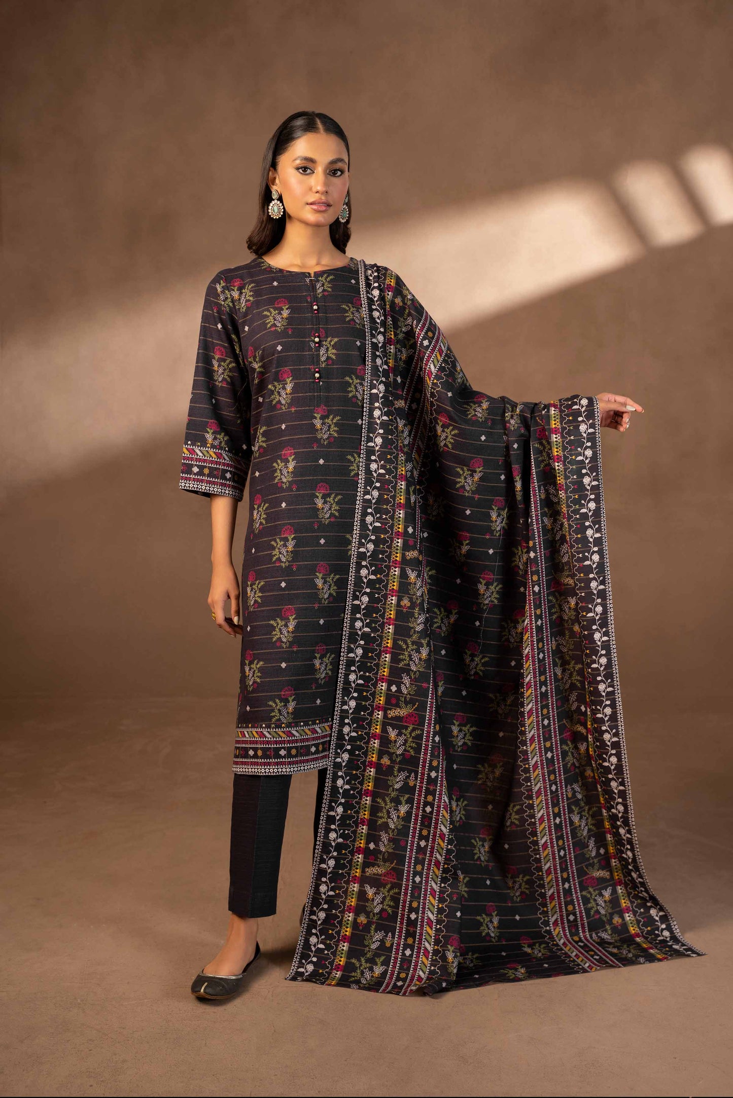 Nishat Linen - 3 Piece - Printed Suit - 42306485