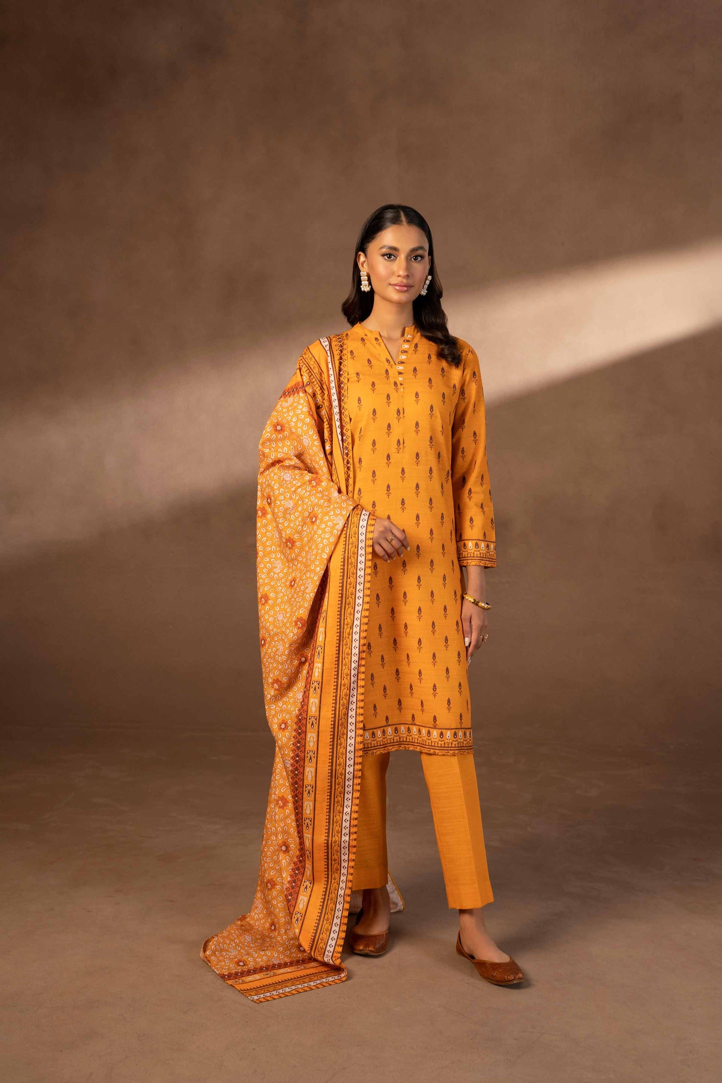 Nishat Linen - 3 Piece - Printed Suit - 42306487