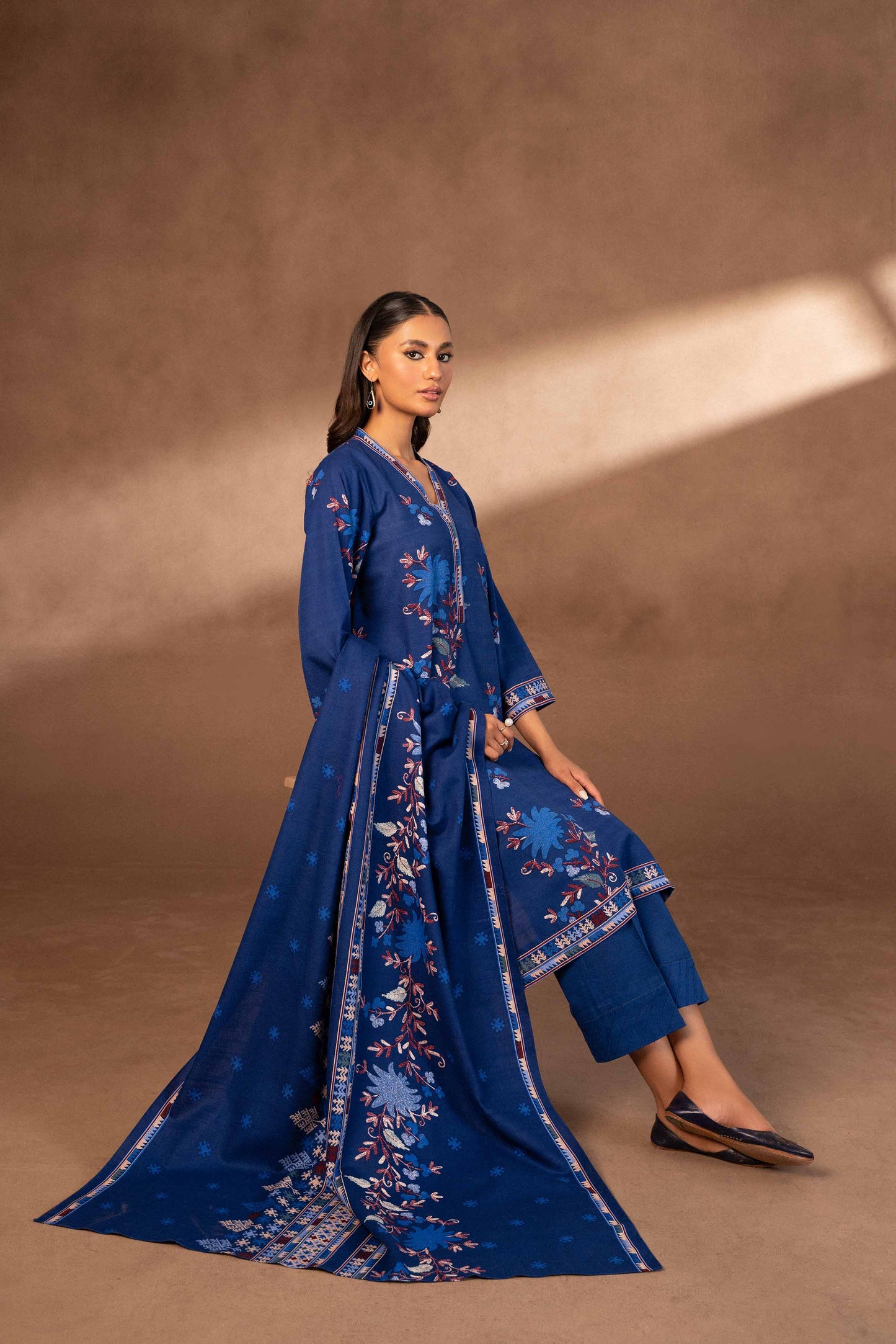 Nishat Linen - 3 Piece - Printed Suit - 42306489