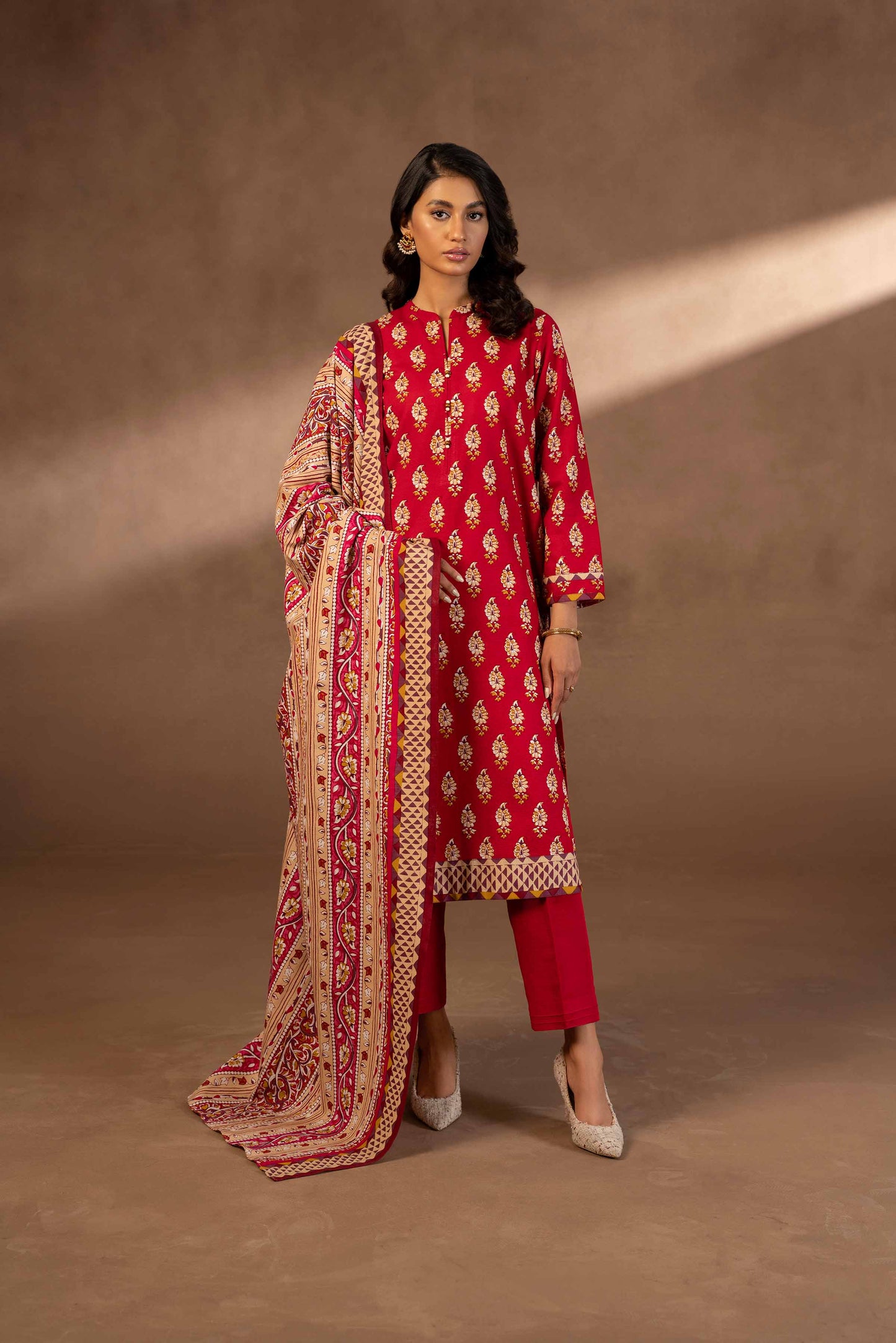 Nishat Linen - 3 Piece - Printed Suit - 42306490