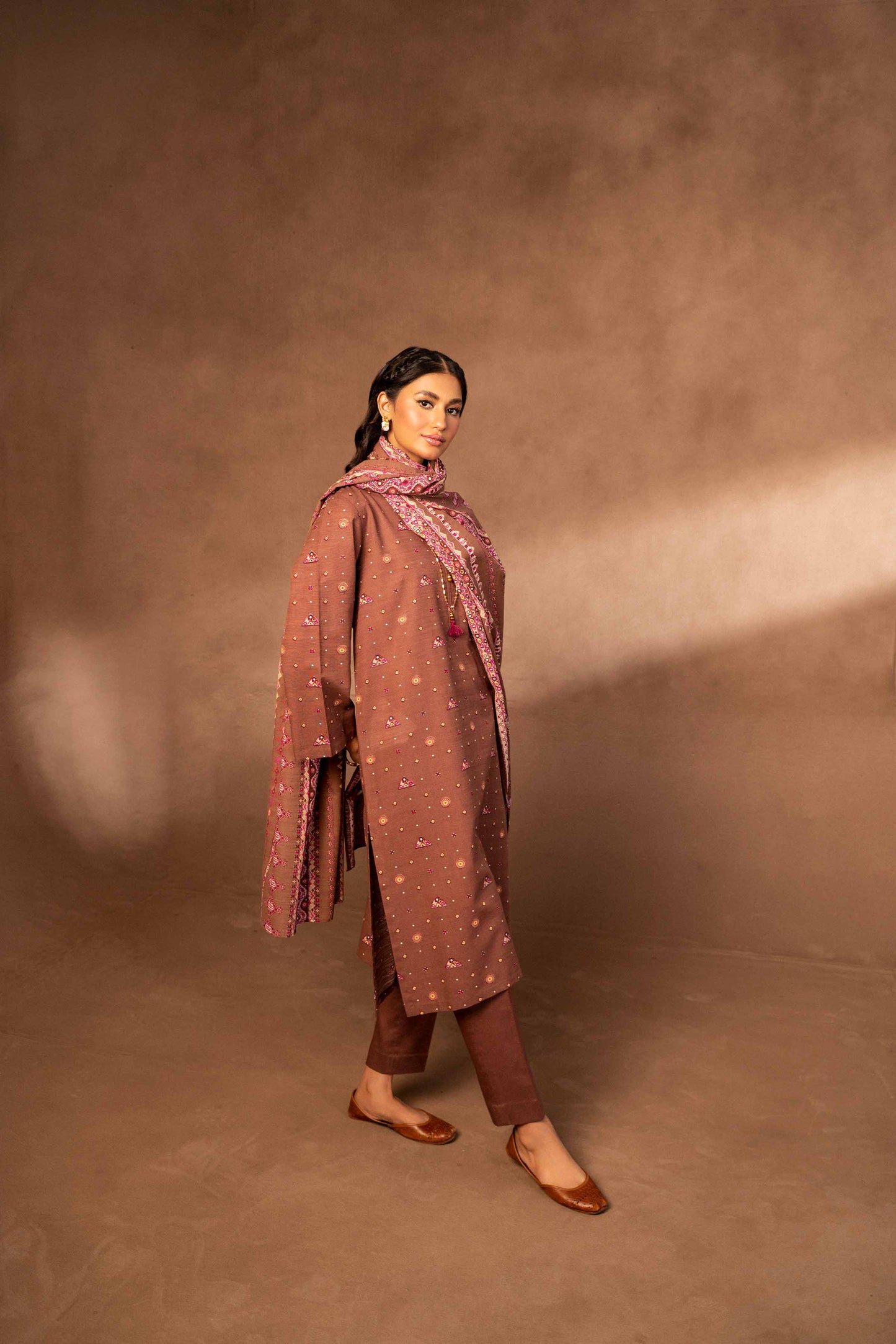 Nishat Linen - 3 Piece - Printed Suit - 42306493