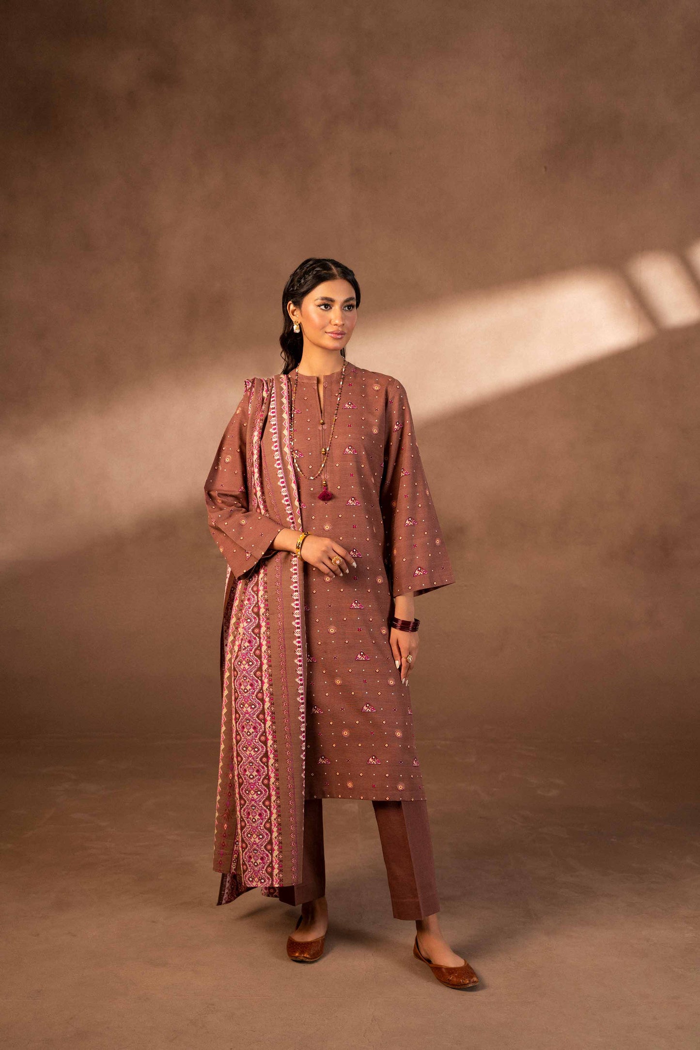 Nishat Linen - 3 Piece - Printed Suit - 42306493